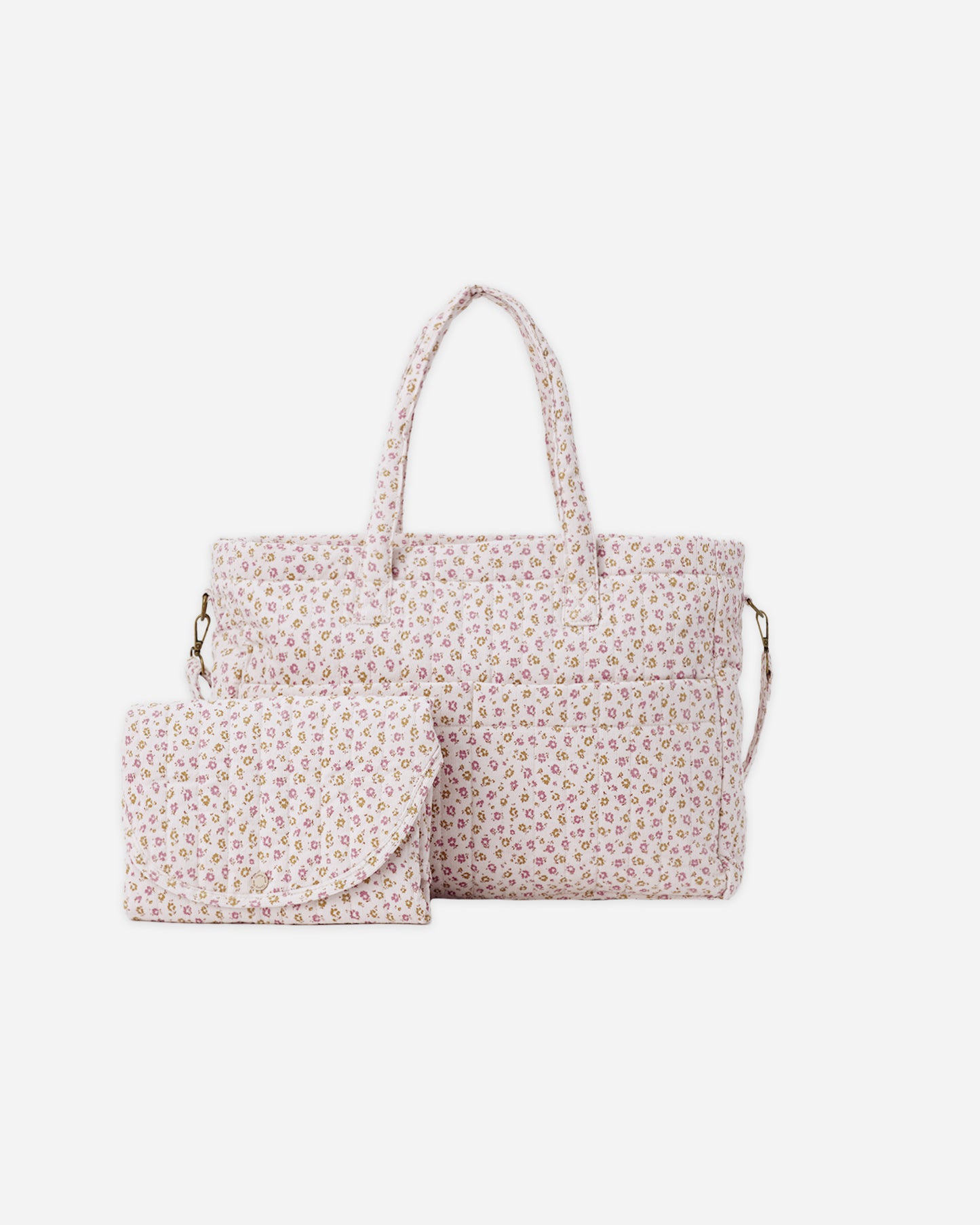 Diaper Bag + Changing Pad Set || Wildflower - Rylee + Cru | Kids Clothes | Trendy Baby Clothes | Modern Infant Outfits |