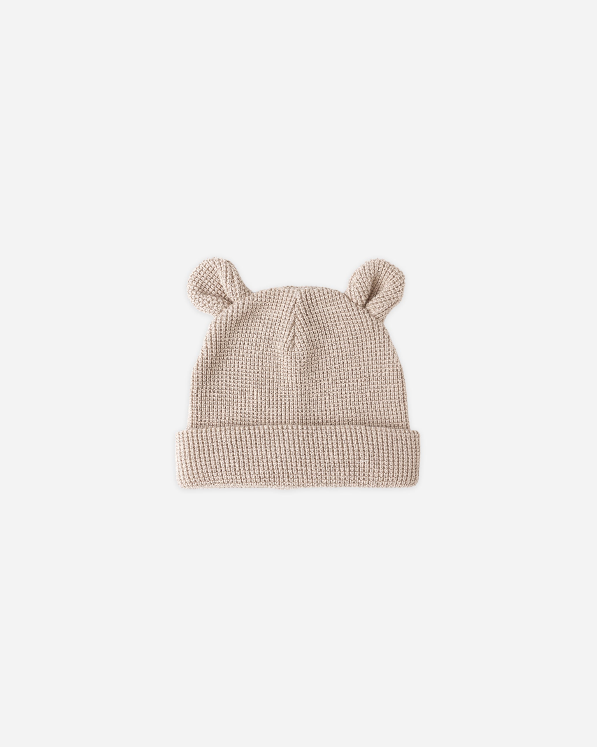 Baby Bear Beanie || Oat - Rylee + Cru | Kids Clothes | Trendy Baby Clothes | Modern Infant Outfits |