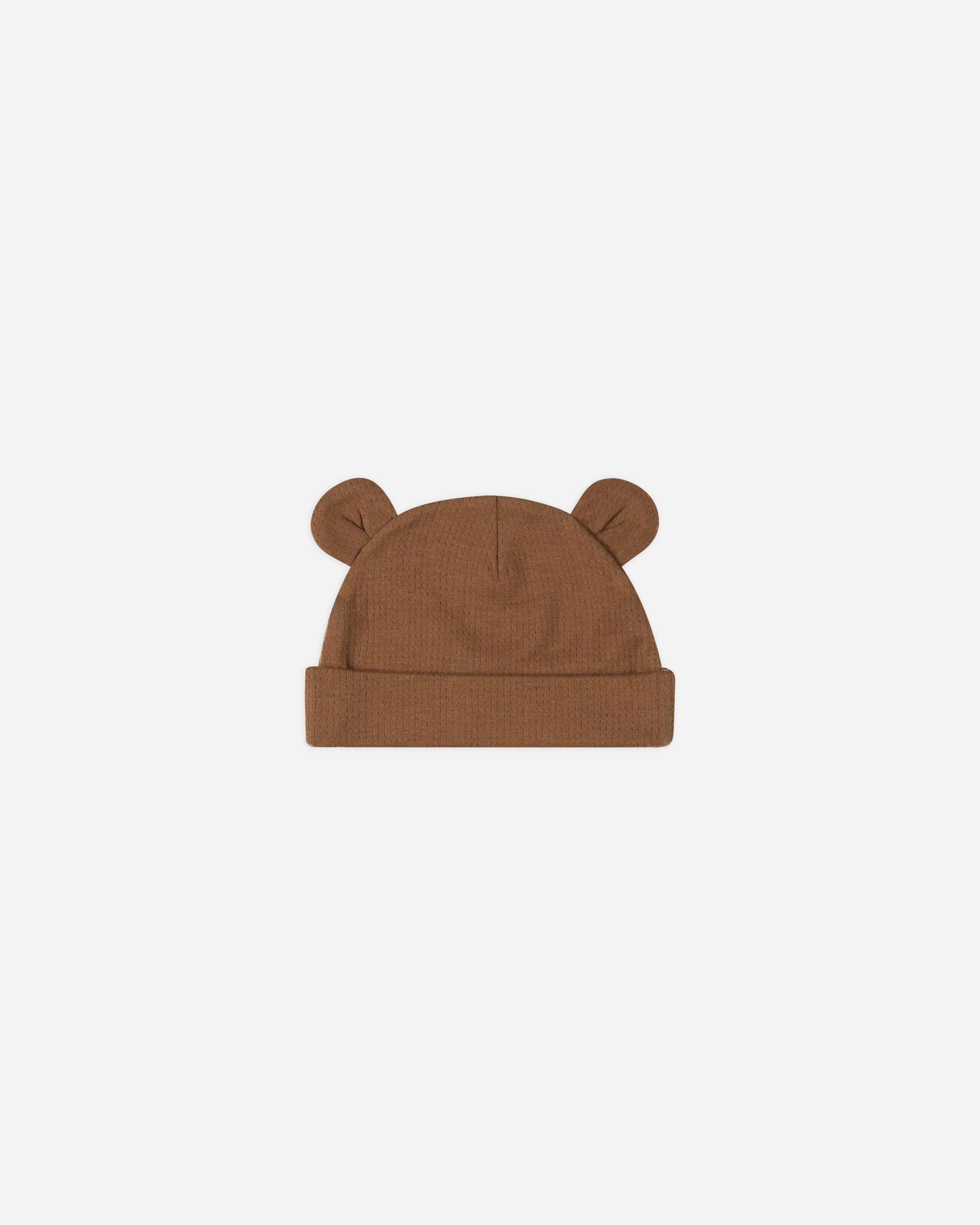 Baby Bear Beanie || Cinnamon