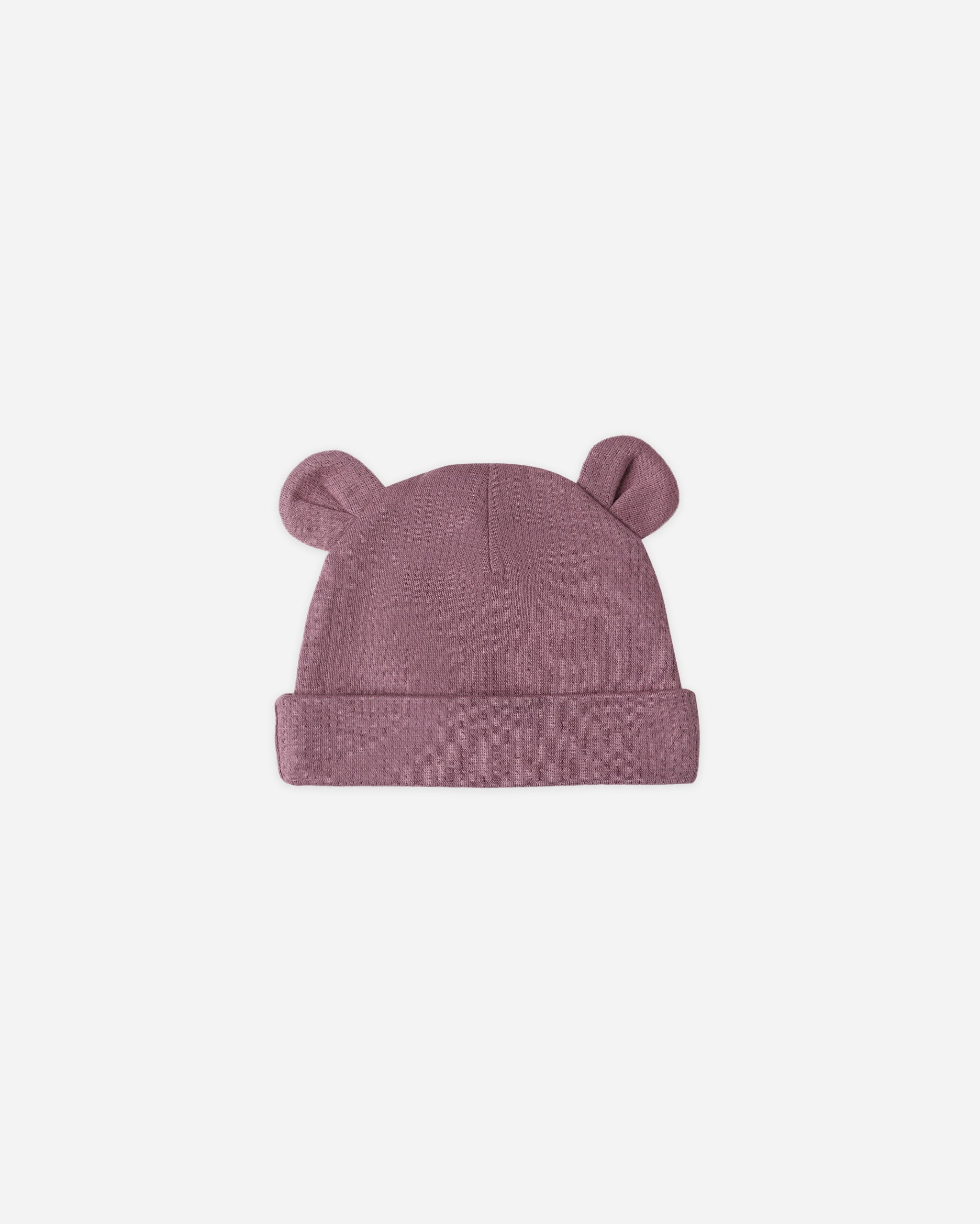 Baby Bear Beanie || Mulberry - Rylee + Cru | Kids Clothes | Trendy Baby Clothes | Modern Infant Outfits |