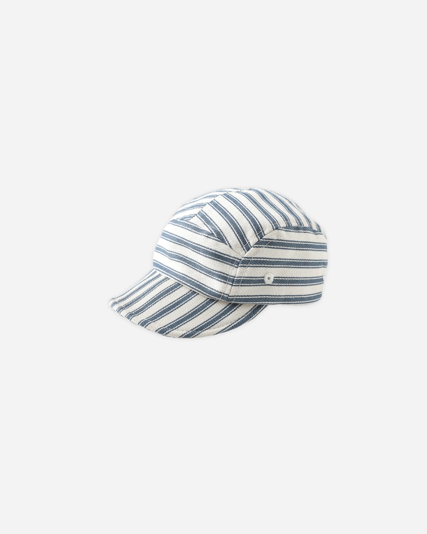 Baby Cap || Ocean Pinstripe - Rylee + Cru | Kids Clothes | Trendy Baby Clothes | Modern Infant Outfits |