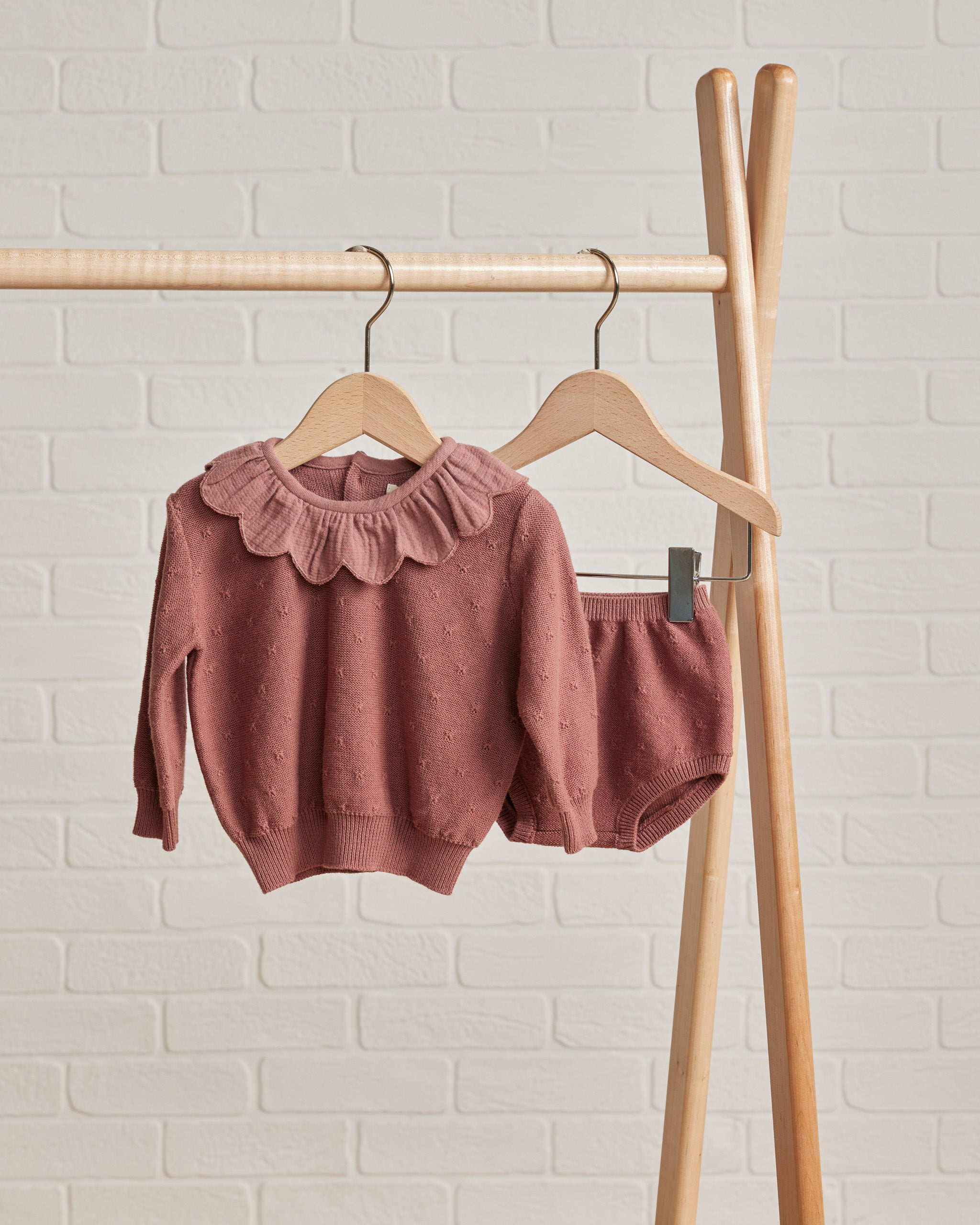 Knit Bloomer || Fig - Rylee + Cru | Kids Clothes | Trendy Baby Clothes | Modern Infant Outfits |