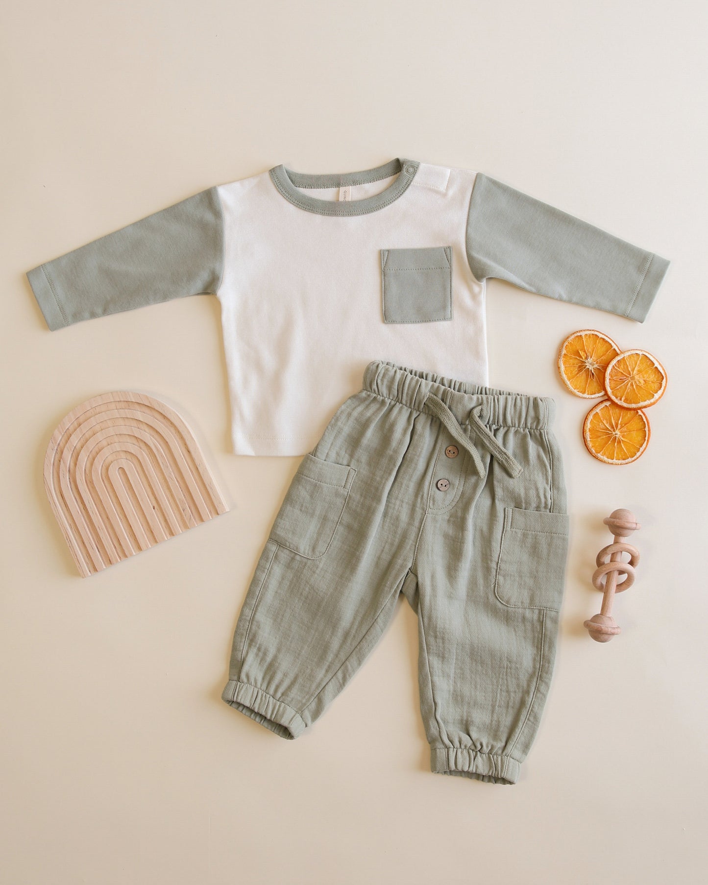 Luca Pant || Fern - Rylee + Cru | Kids Clothes | Trendy Baby Clothes | Modern Infant Outfits |