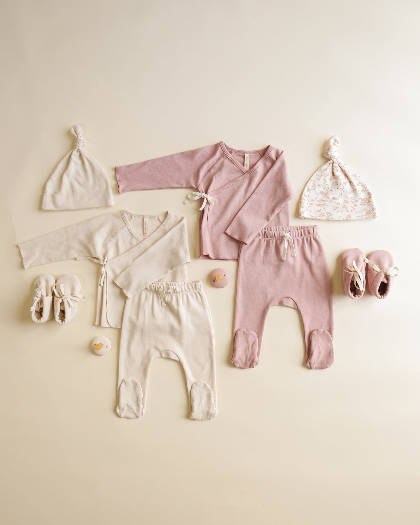 Knotted Baby Hat || Natural - Rylee + Cru | Kids Clothes | Trendy Baby Clothes | Modern Infant Outfits |