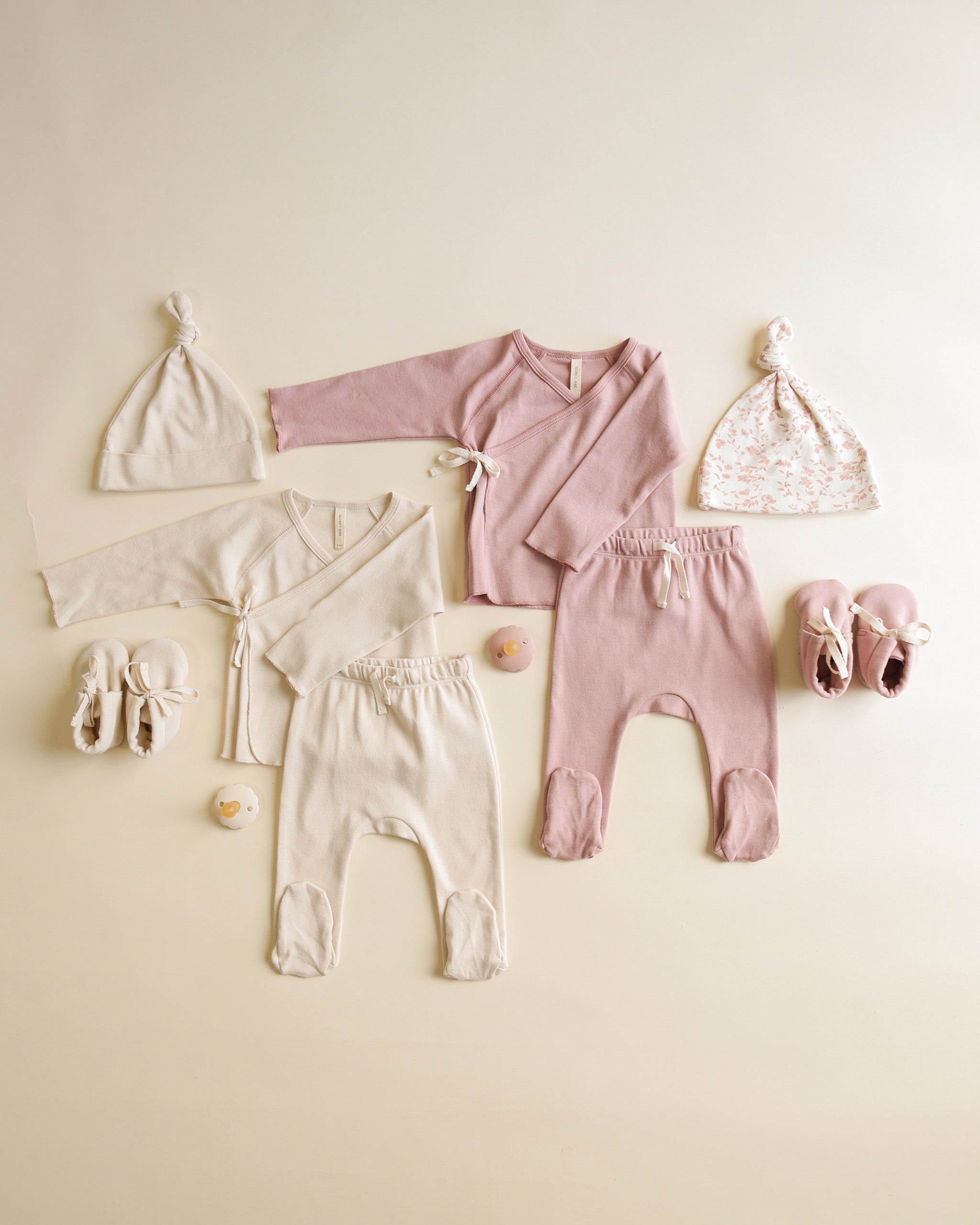 Knotted Baby Hat || Natural - Rylee + Cru | Kids Clothes | Trendy Baby Clothes | Modern Infant Outfits |