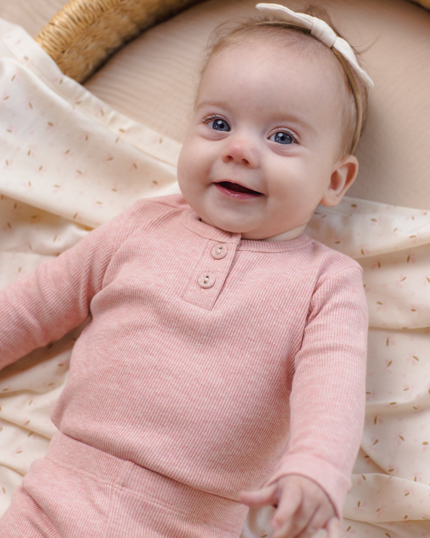 Ribbed Legging Rose - Rylee + Cru | Kids Clothes | Trendy Baby Clothes | Modern Infant Outfits |