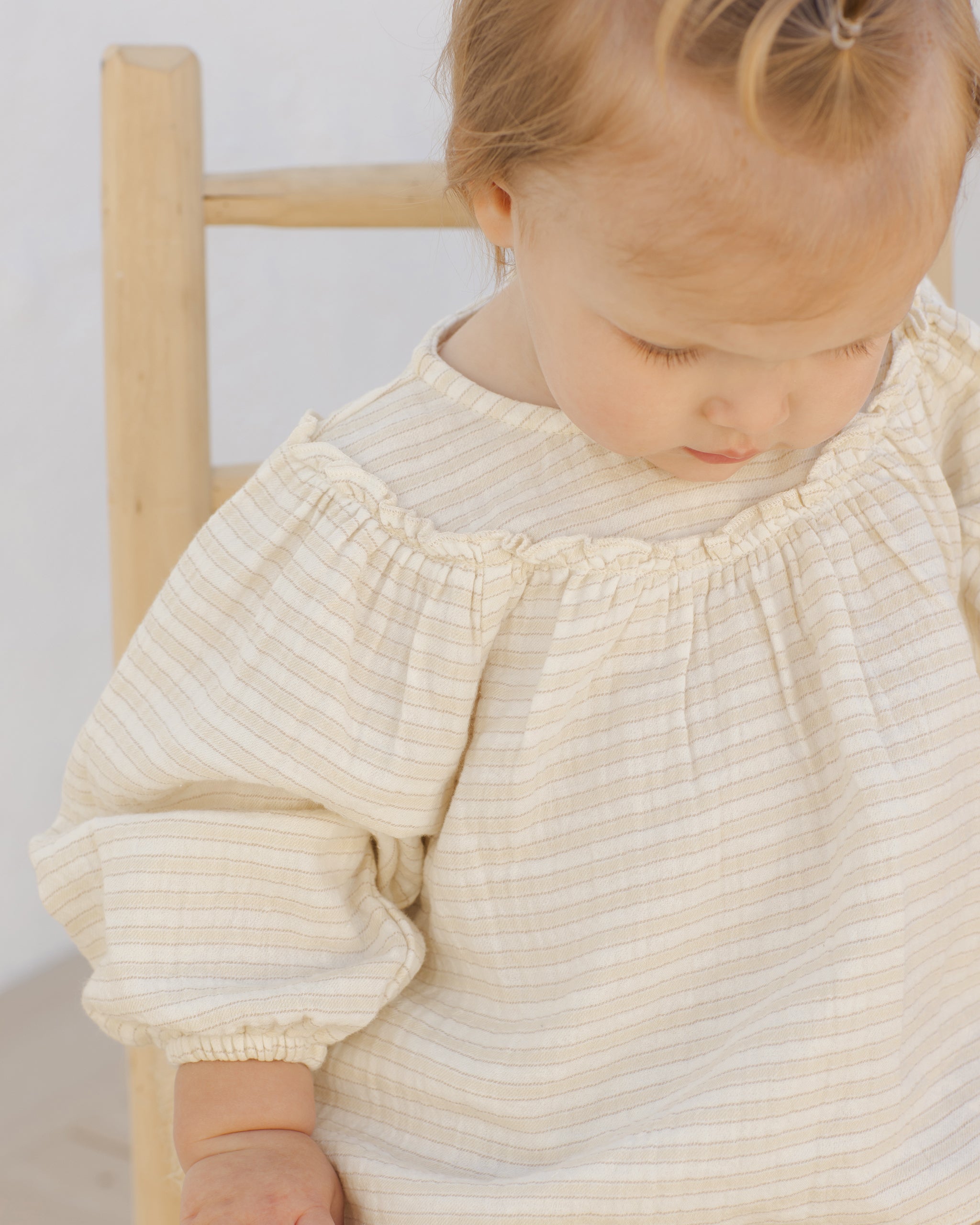 Mia Top + Bloomer Set || Lemon Stripe - Rylee + Cru | Kids Clothes | Trendy Baby Clothes | Modern Infant Outfits |