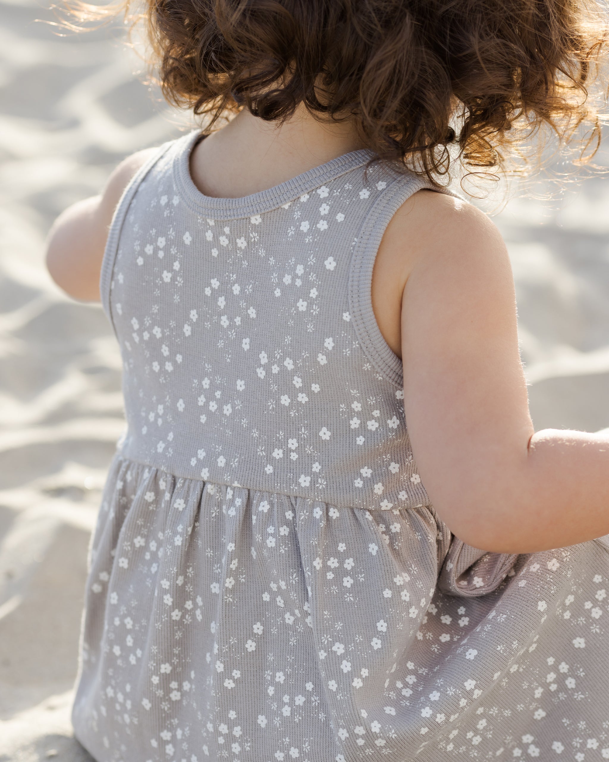 Ribbed Tank Dress || Fleur - Rylee + Cru | Kids Clothes | Trendy Baby Clothes | Modern Infant Outfits |