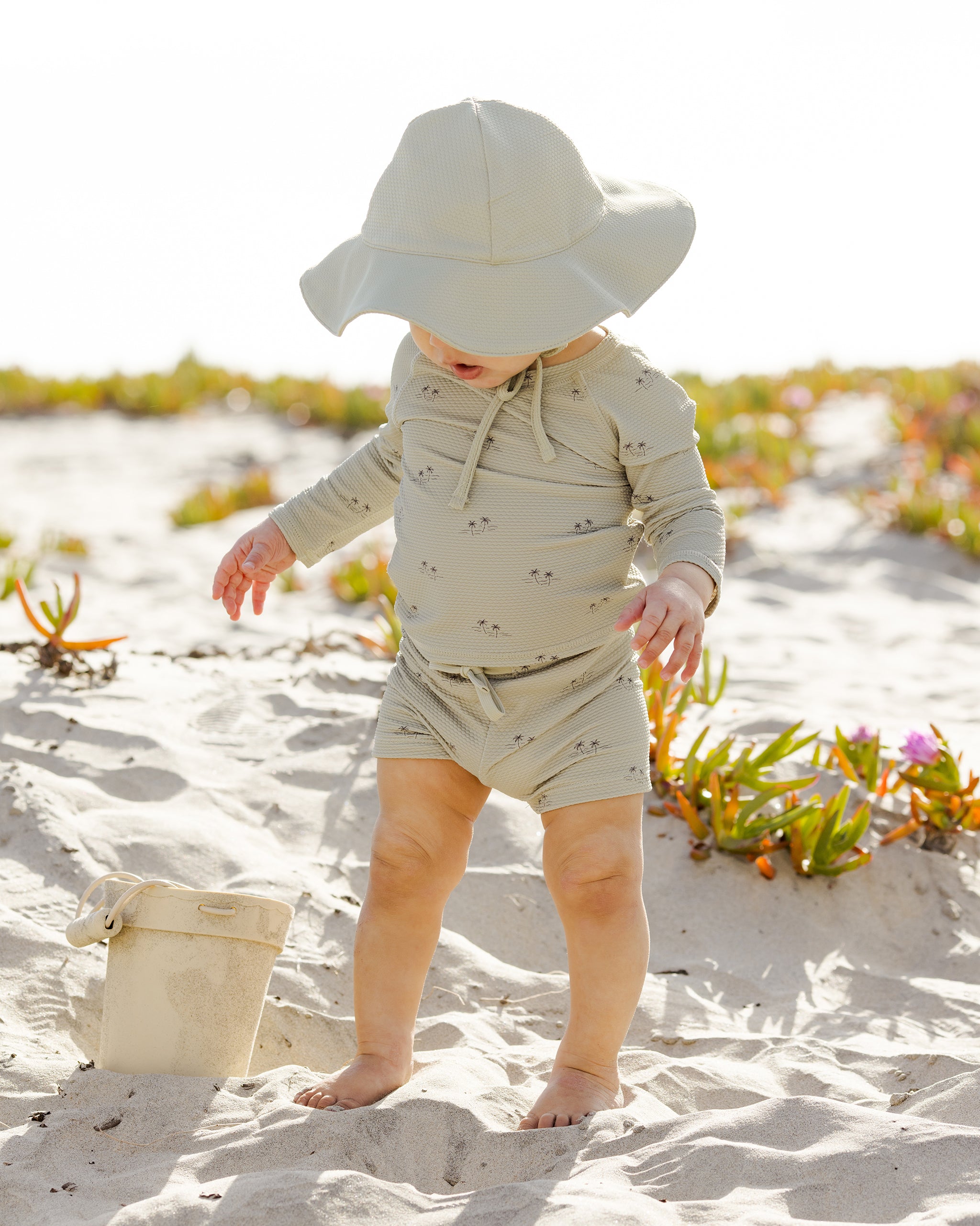 Sun Hat || Sage - Rylee + Cru | Kids Clothes | Trendy Baby Clothes | Modern Infant Outfits |