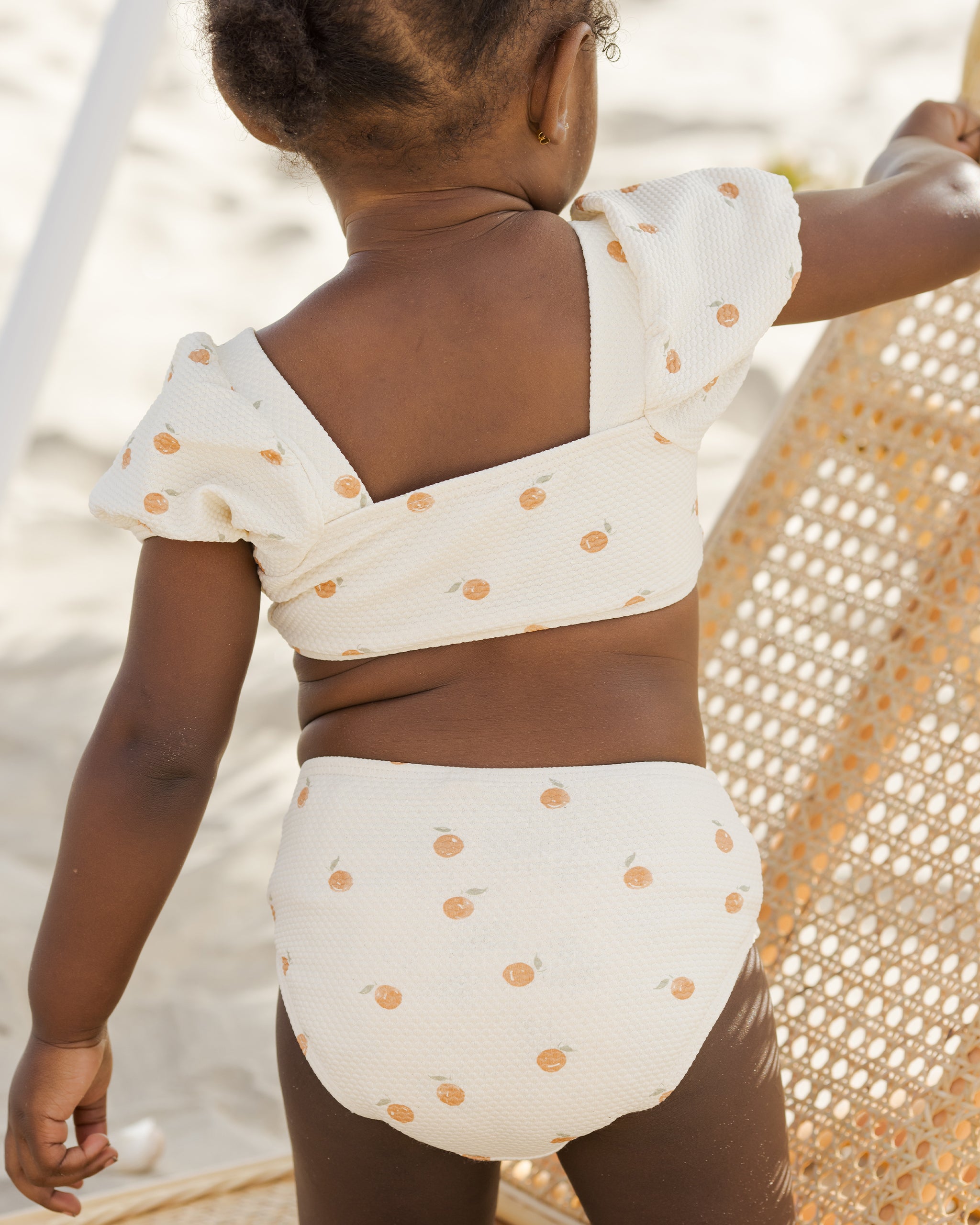 Zippy Two-Piece || Oranges - Rylee + Cru | Kids Clothes | Trendy Baby Clothes | Modern Infant Outfits |