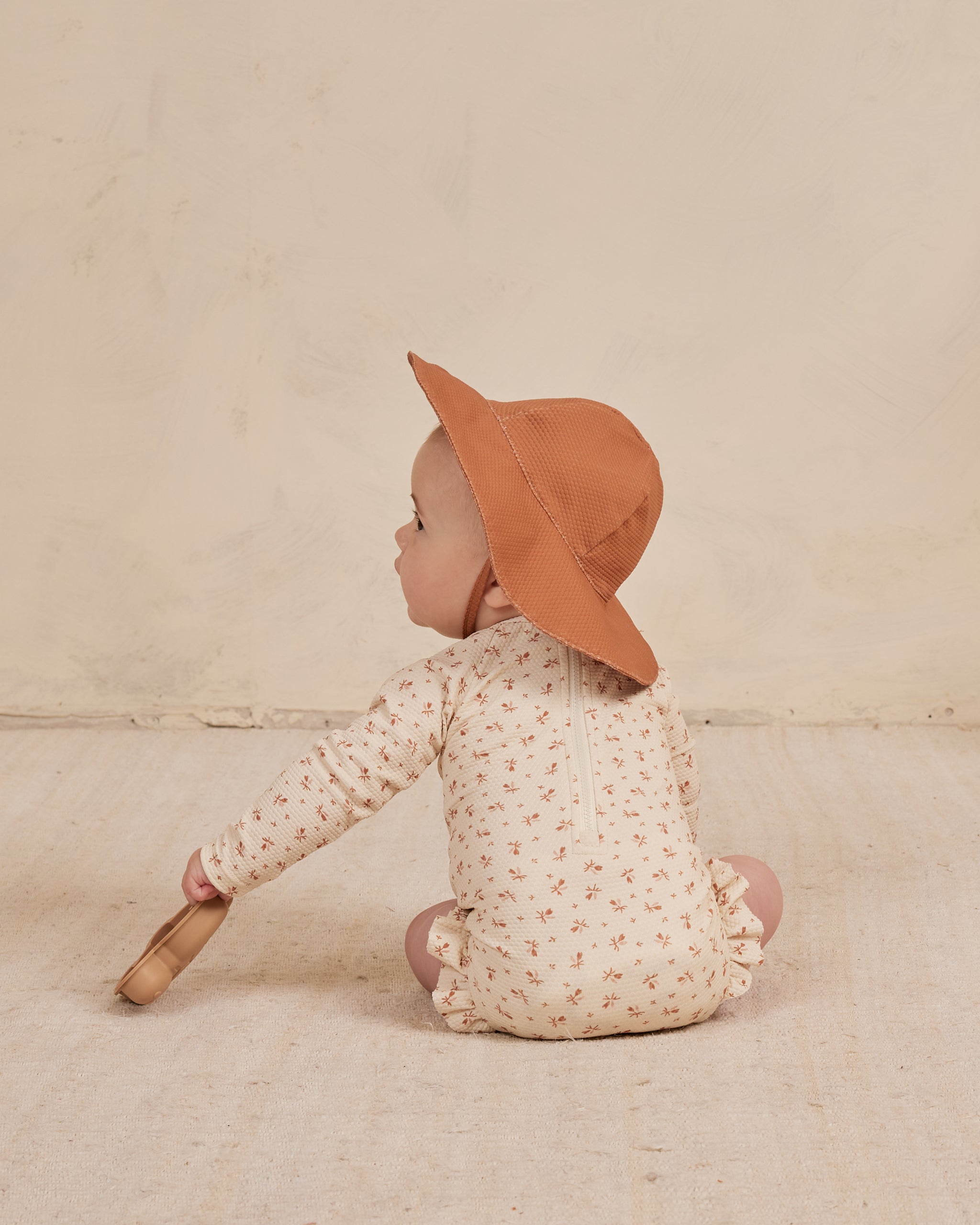 Sun Hat || Clay - Rylee + Cru | Kids Clothes | Trendy Baby Clothes | Modern Infant Outfits |