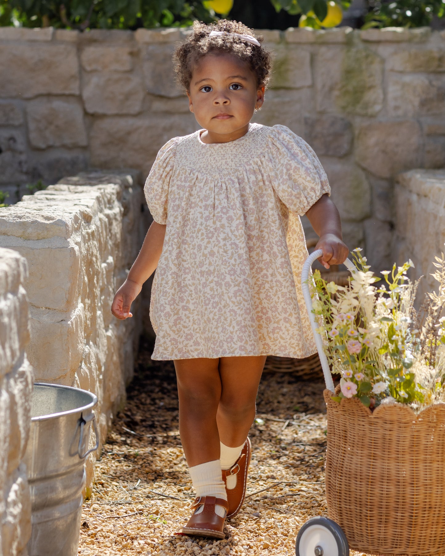 Carina Dress Dahlia - Rylee + Cru | Kids Clothes | Trendy Baby Clothes | Modern Infant Outfits |