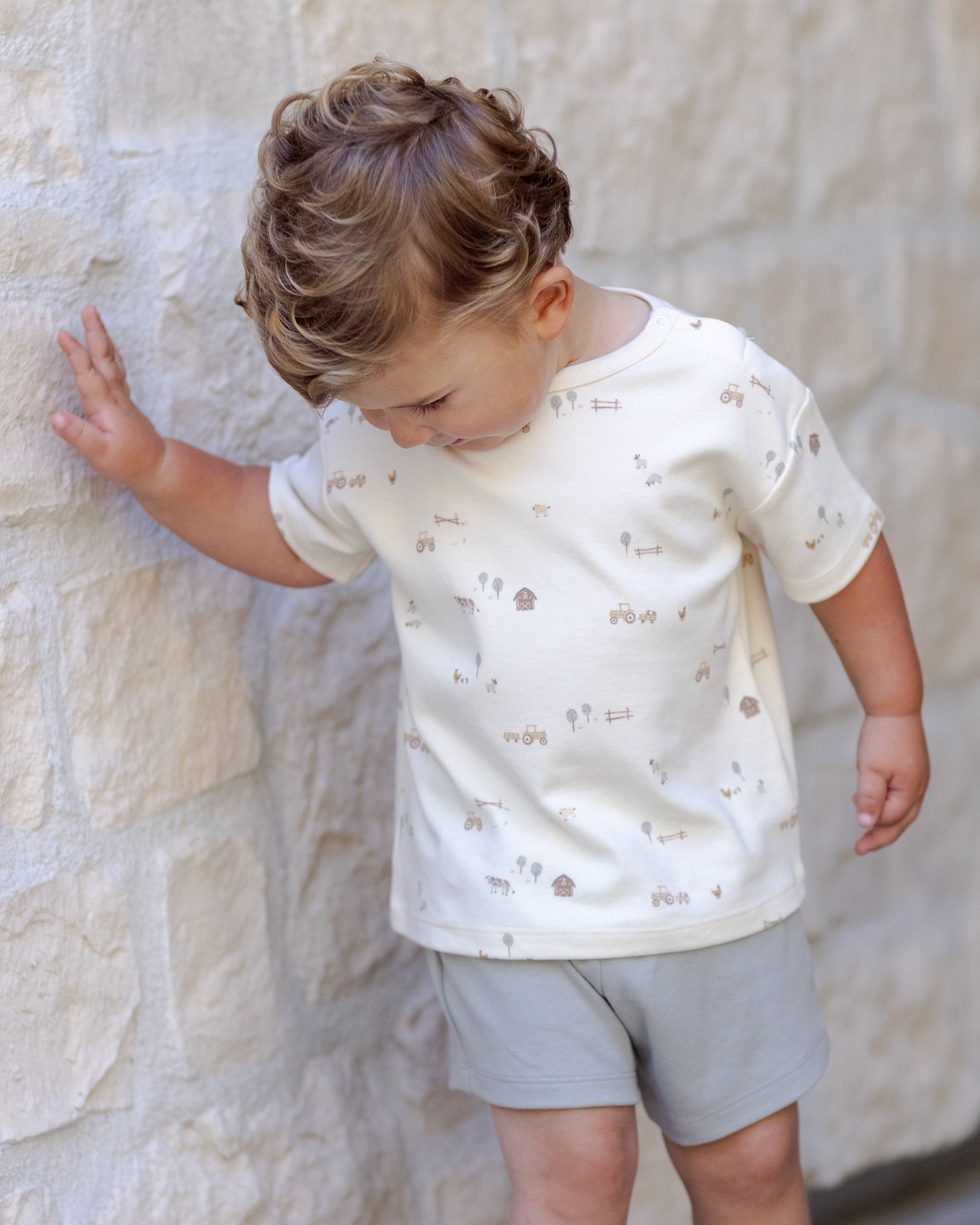 Play Short Sage - Rylee + Cru | Kids Clothes | Trendy Baby Clothes | Modern Infant Outfits |