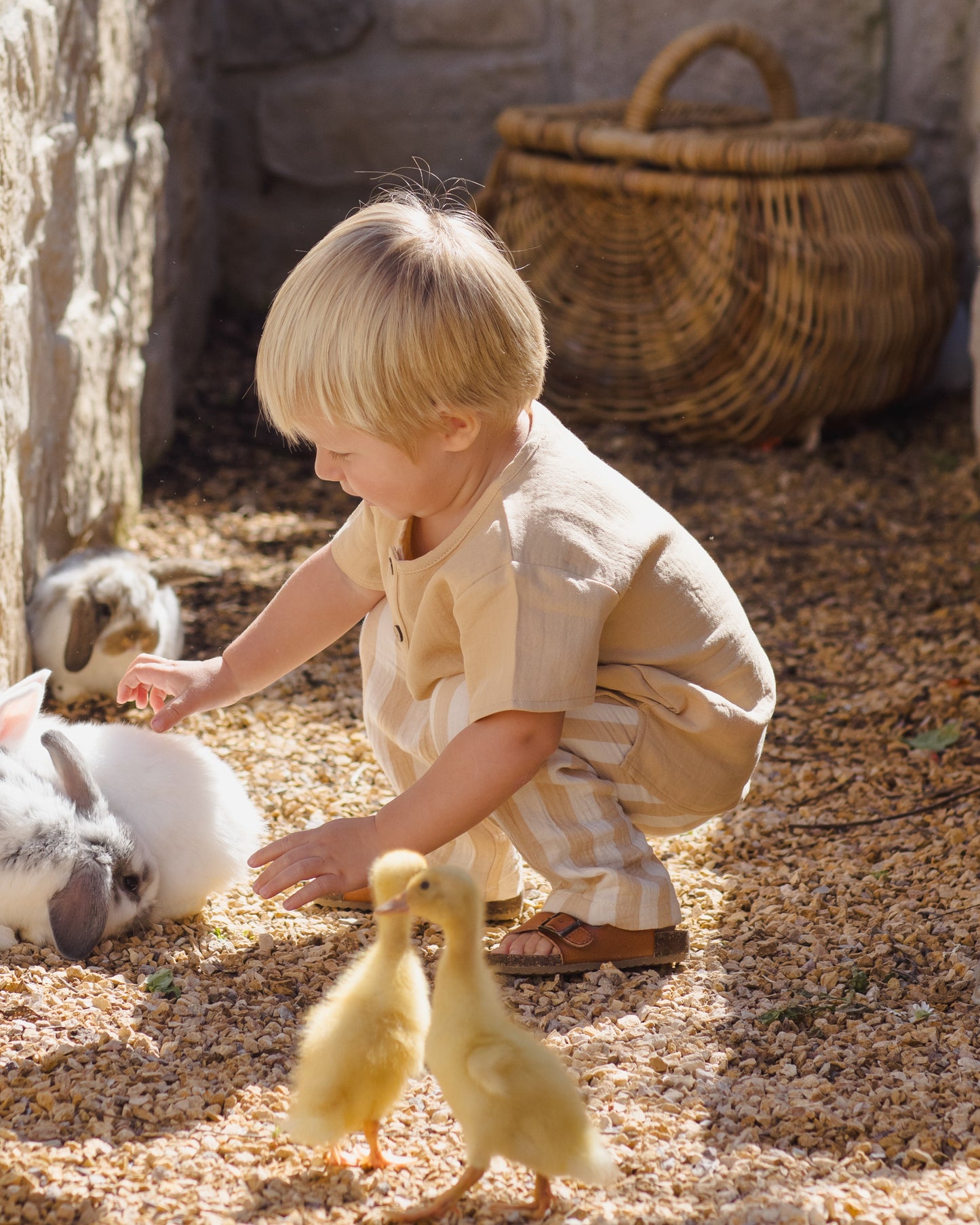 Henry Pant Summer Stripe - Rylee + Cru | Kids Clothes | Trendy Baby Clothes | Modern Infant Outfits |