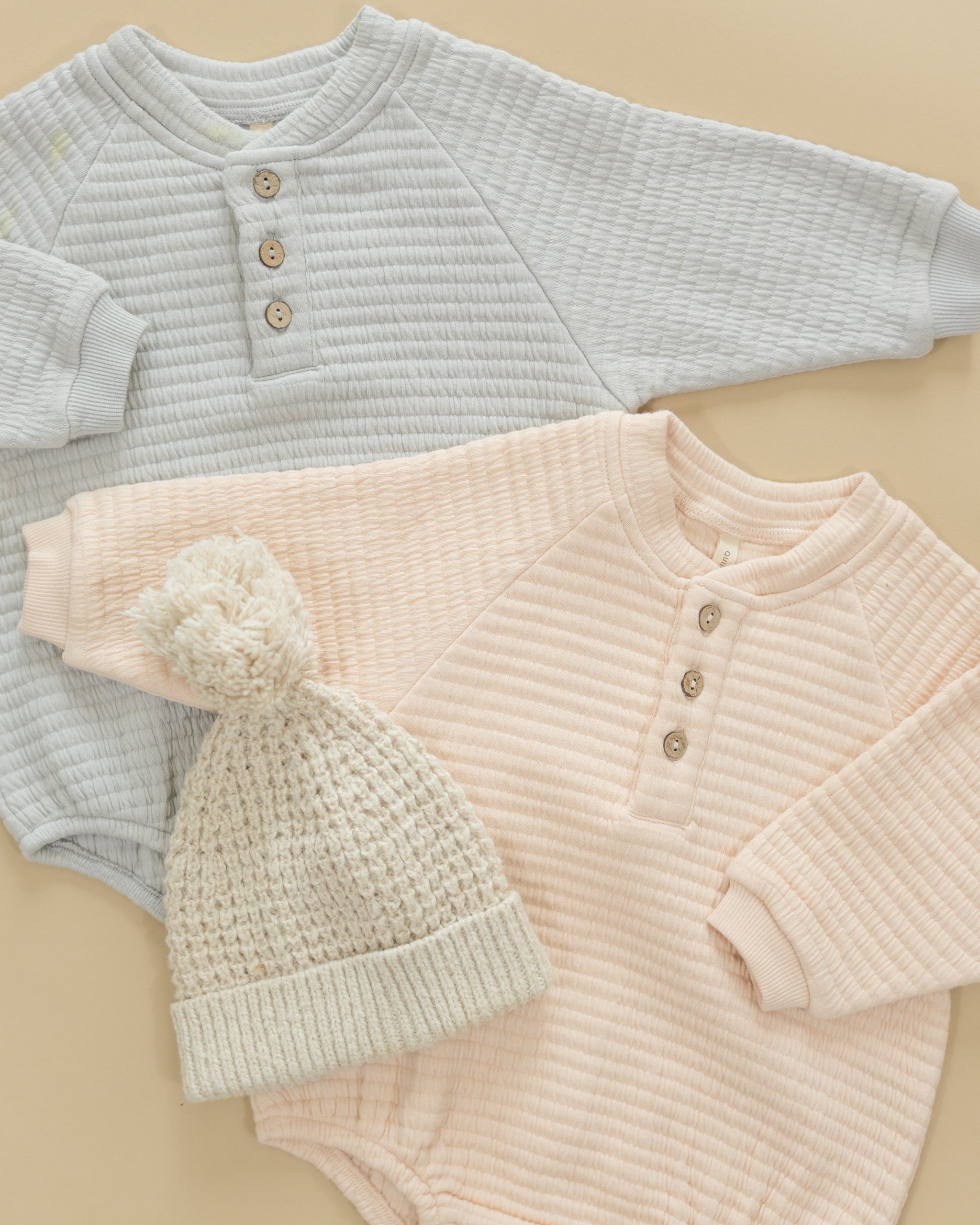 Henley Bubble Romper || Antique - Rylee + Cru | Kids Clothes | Trendy Baby Clothes | Modern Infant Outfits |