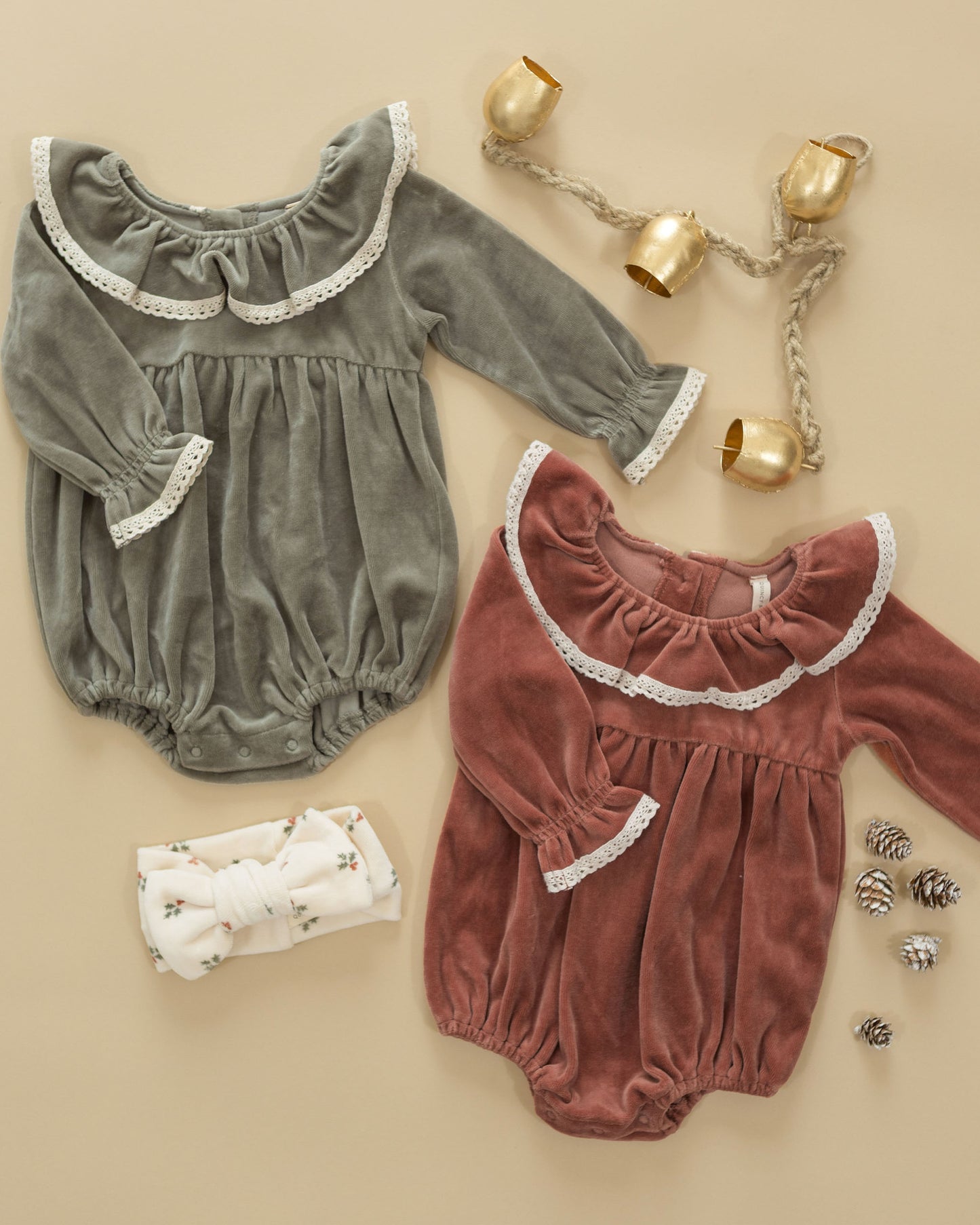Wendy Romper || Cranberry - Rylee + Cru | Kids Clothes | Trendy Baby Clothes | Modern Infant Outfits |