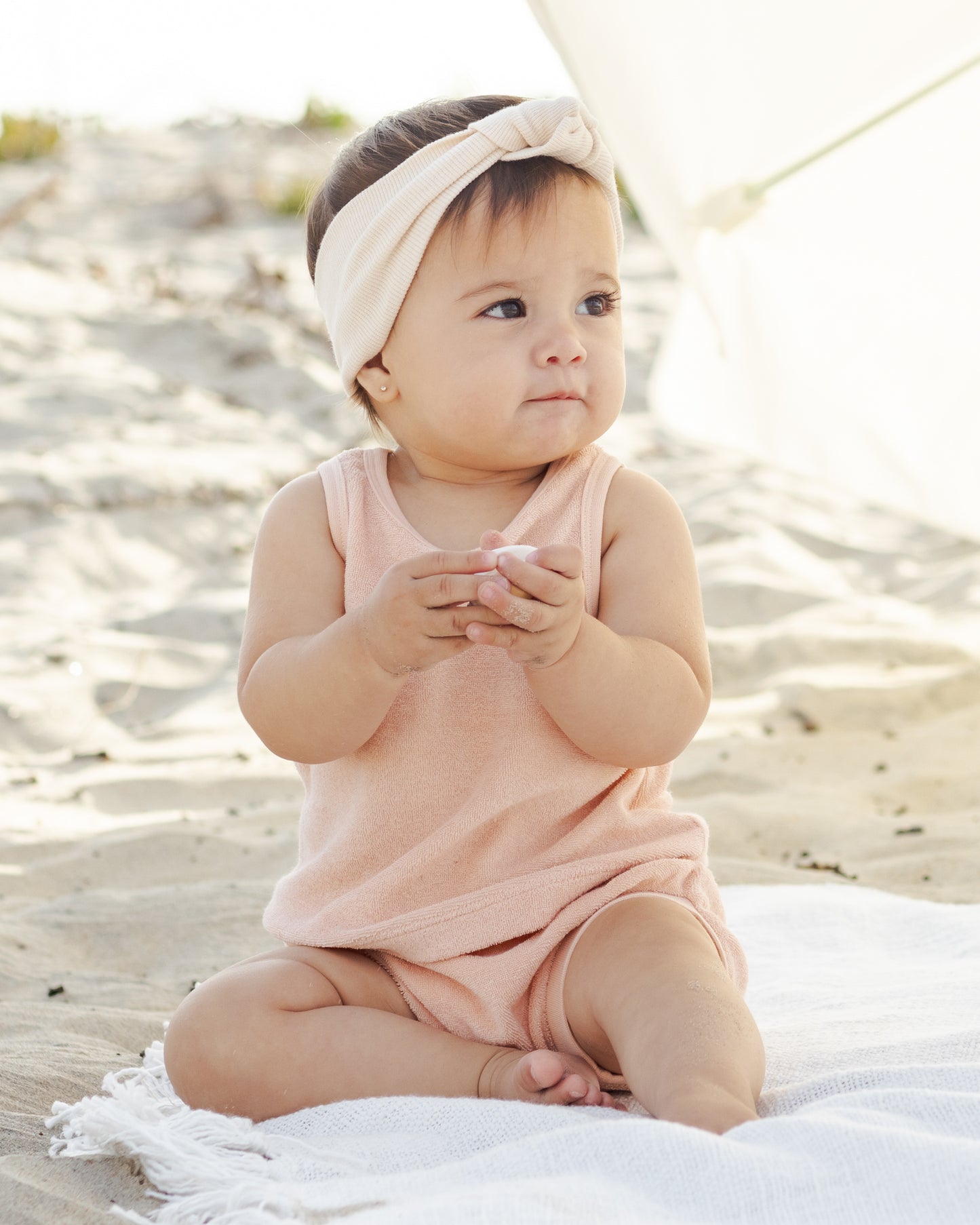 Terry Tank + Short Set Melon - Rylee + Cru | Kids Clothes | Trendy Baby Clothes | Modern Infant Outfits |