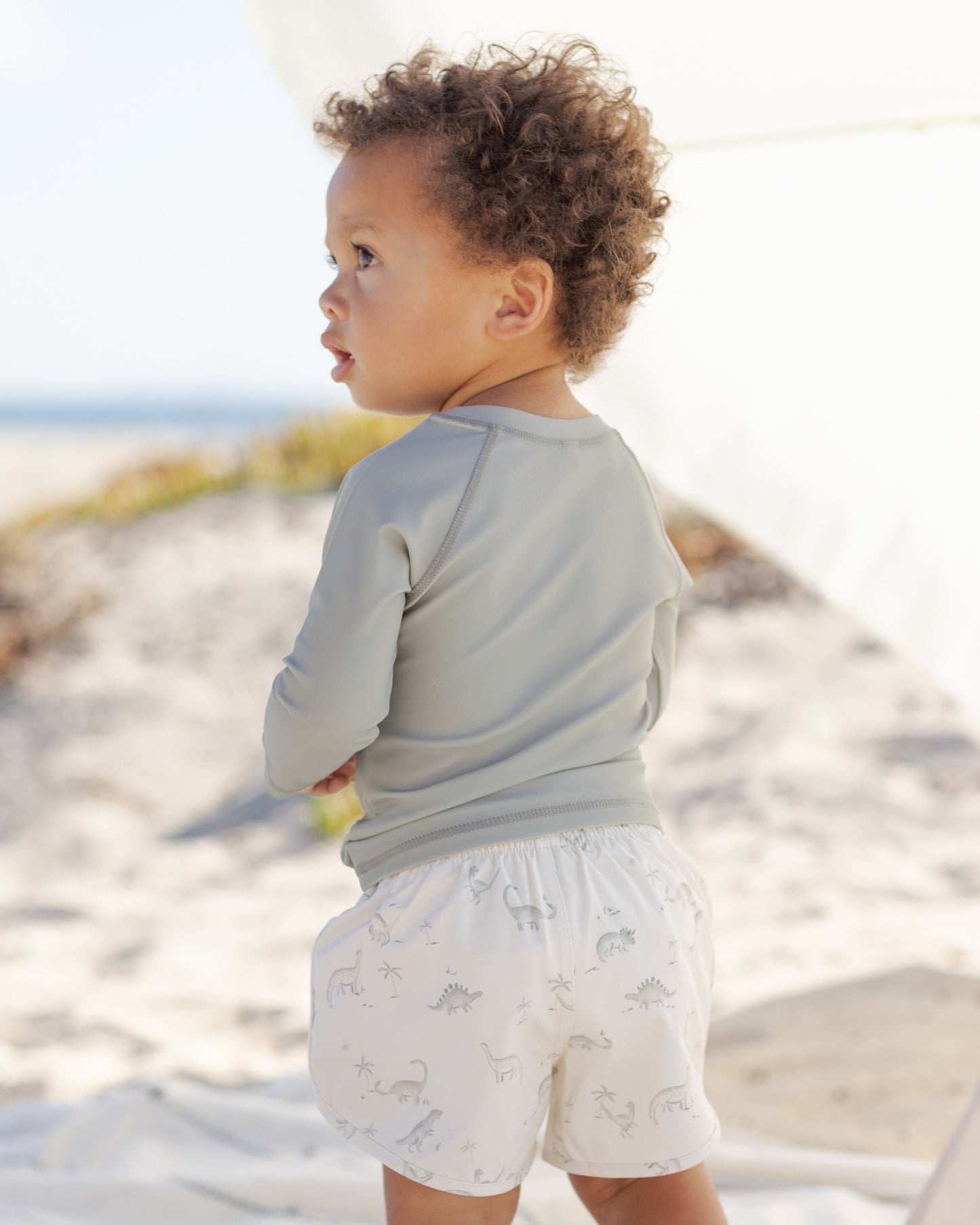 Rashguard Sage - Rylee + Cru | Kids Clothes | Trendy Baby Clothes | Modern Infant Outfits |