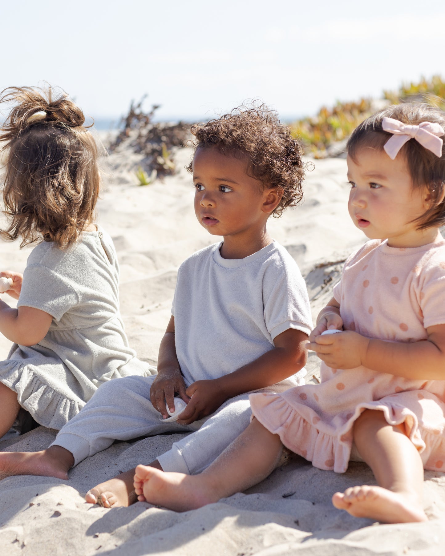 Terry Tee + Pant Set Sky - Rylee + Cru | Kids Clothes | Trendy Baby Clothes | Modern Infant Outfits |