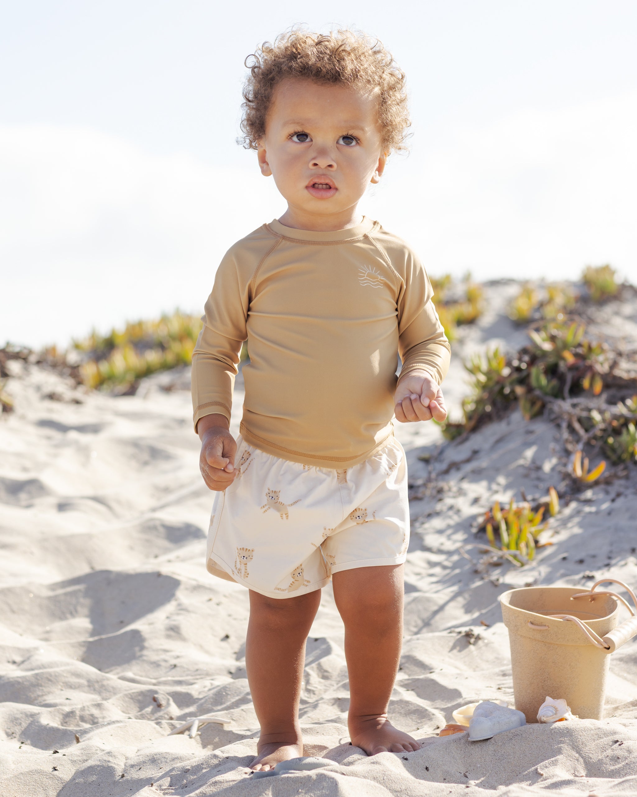 Rashguard Honey - Rylee + Cru | Kids Clothes | Trendy Baby Clothes | Modern Infant Outfits |