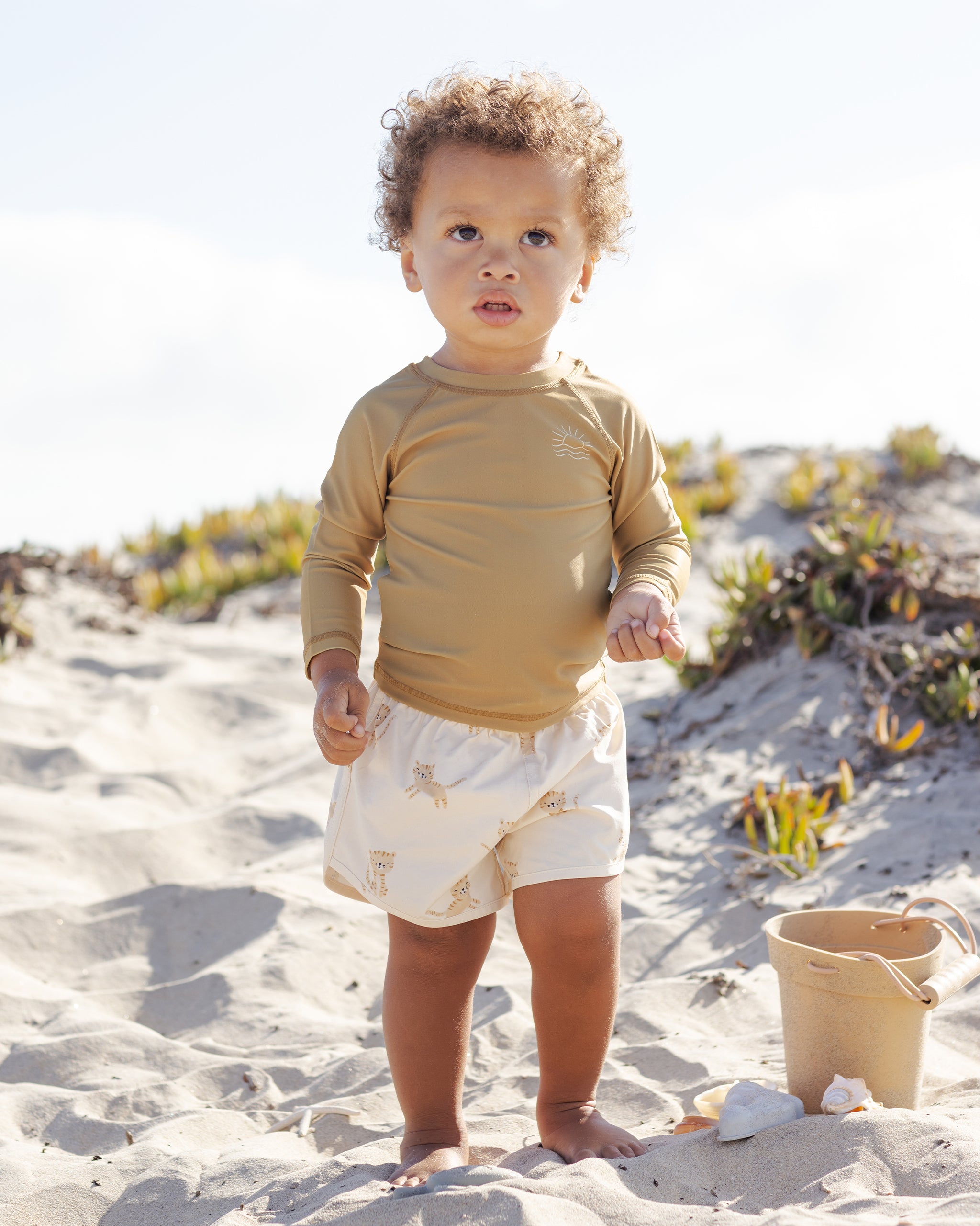 Rashguard Honey - Rylee + Cru | Kids Clothes | Trendy Baby Clothes | Modern Infant Outfits |