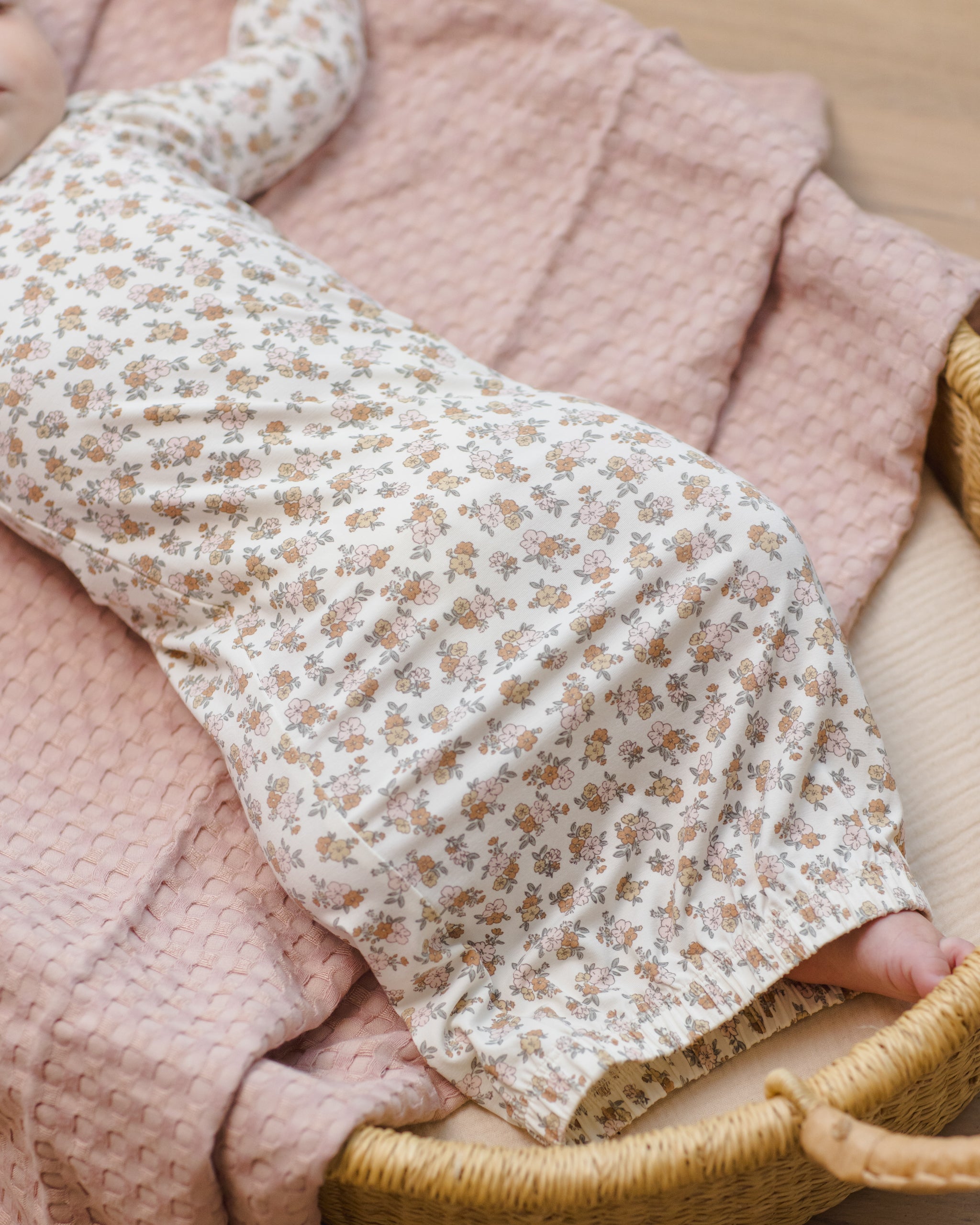 Waffle Baby Blanket Blush - Rylee + Cru | Kids Clothes | Trendy Baby Clothes | Modern Infant Outfits |