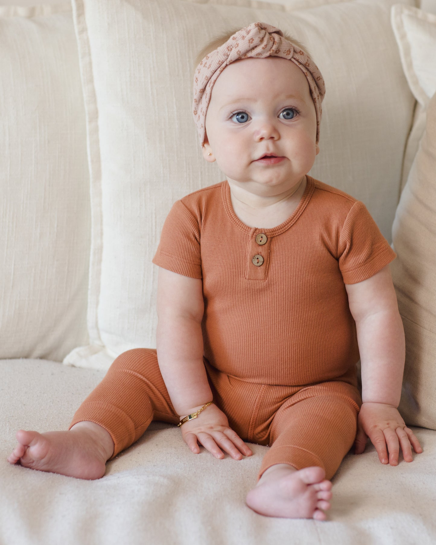 Knotted Headband Posy - Rylee + Cru | Kids Clothes | Trendy Baby Clothes | Modern Infant Outfits |