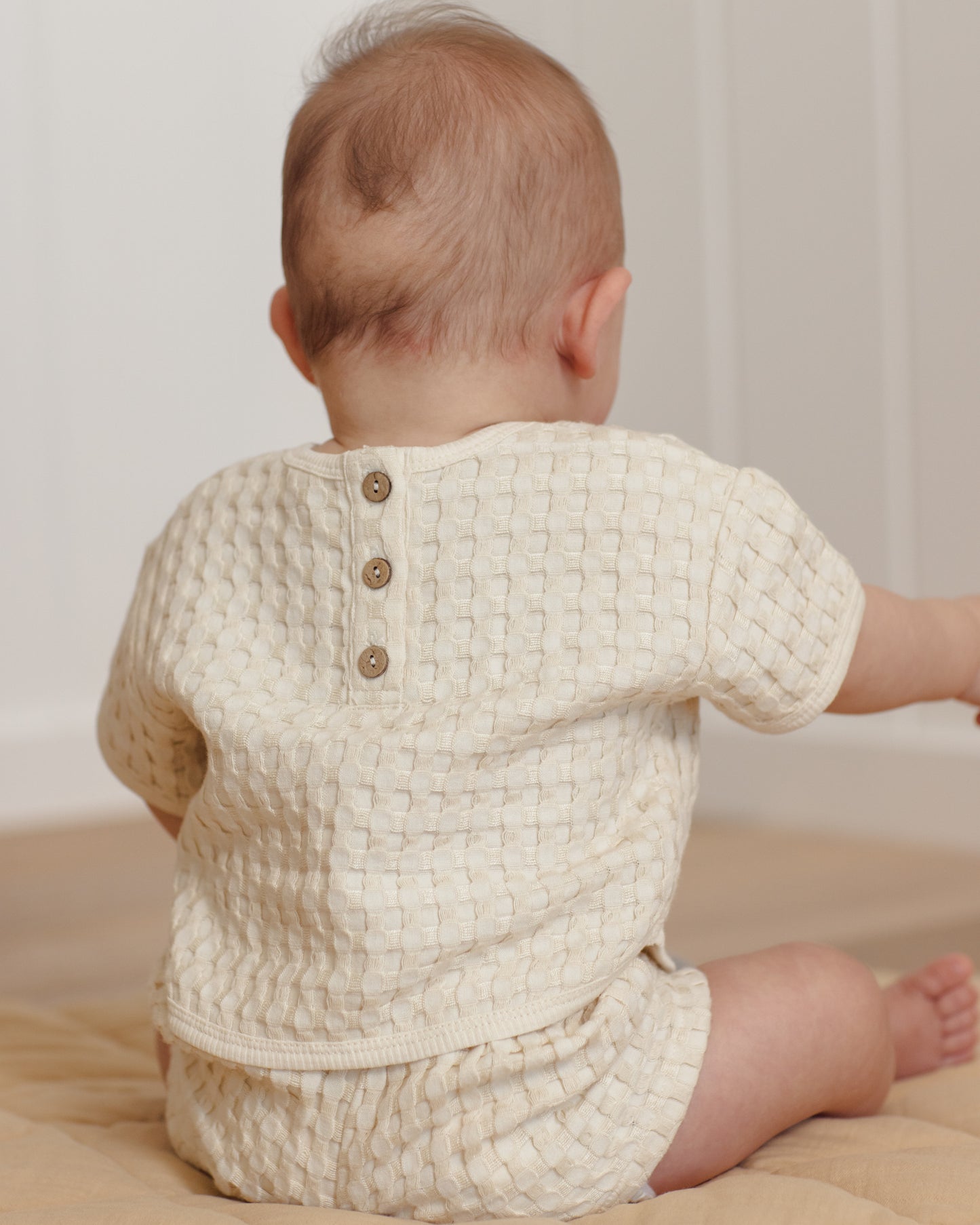 Jayden Set Natural - Rylee + Cru | Kids Clothes | Trendy Baby Clothes | Modern Infant Outfits |