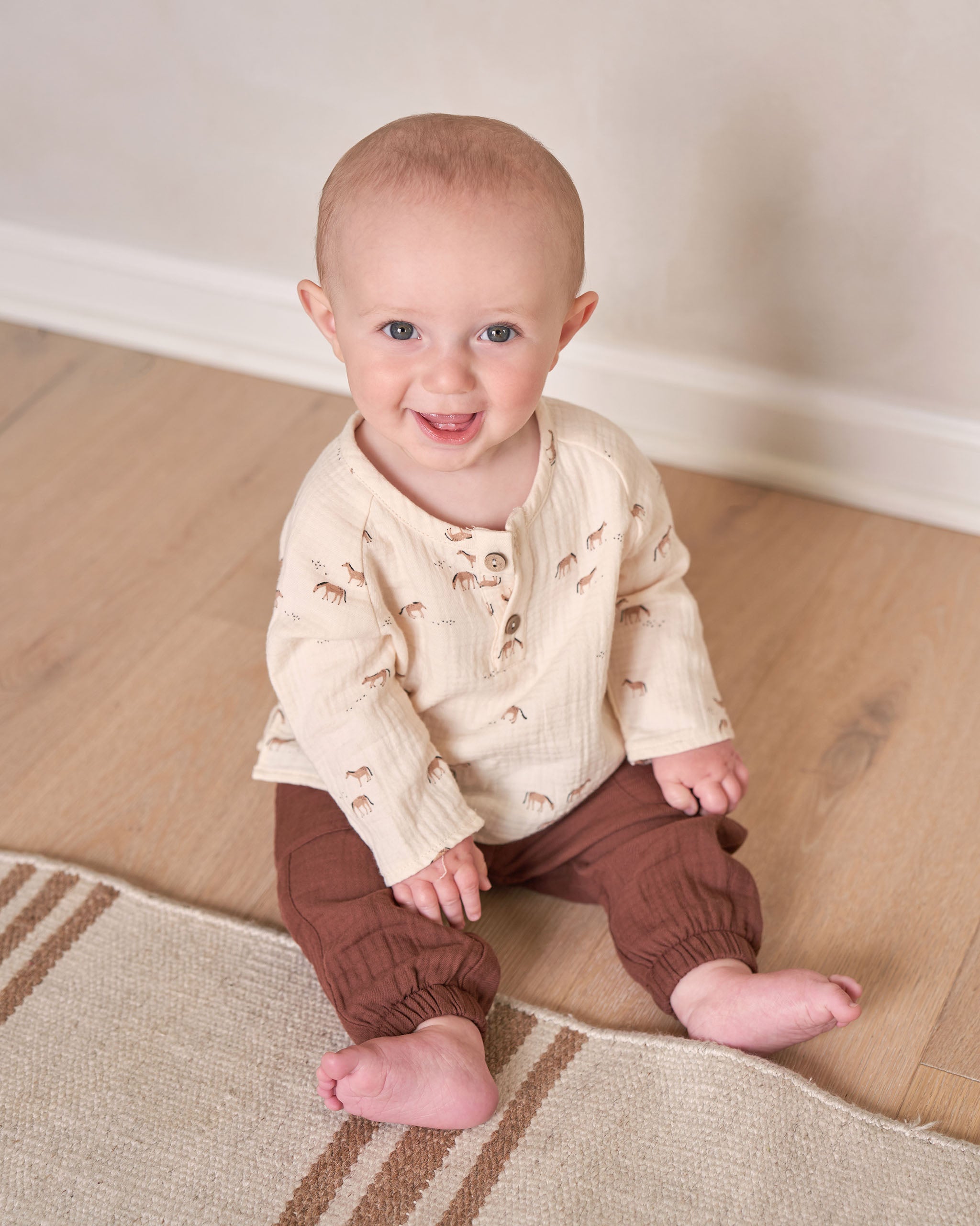 Luca Pant || Plum - Rylee + Cru | Kids Clothes | Trendy Baby Clothes | Modern Infant Outfits |