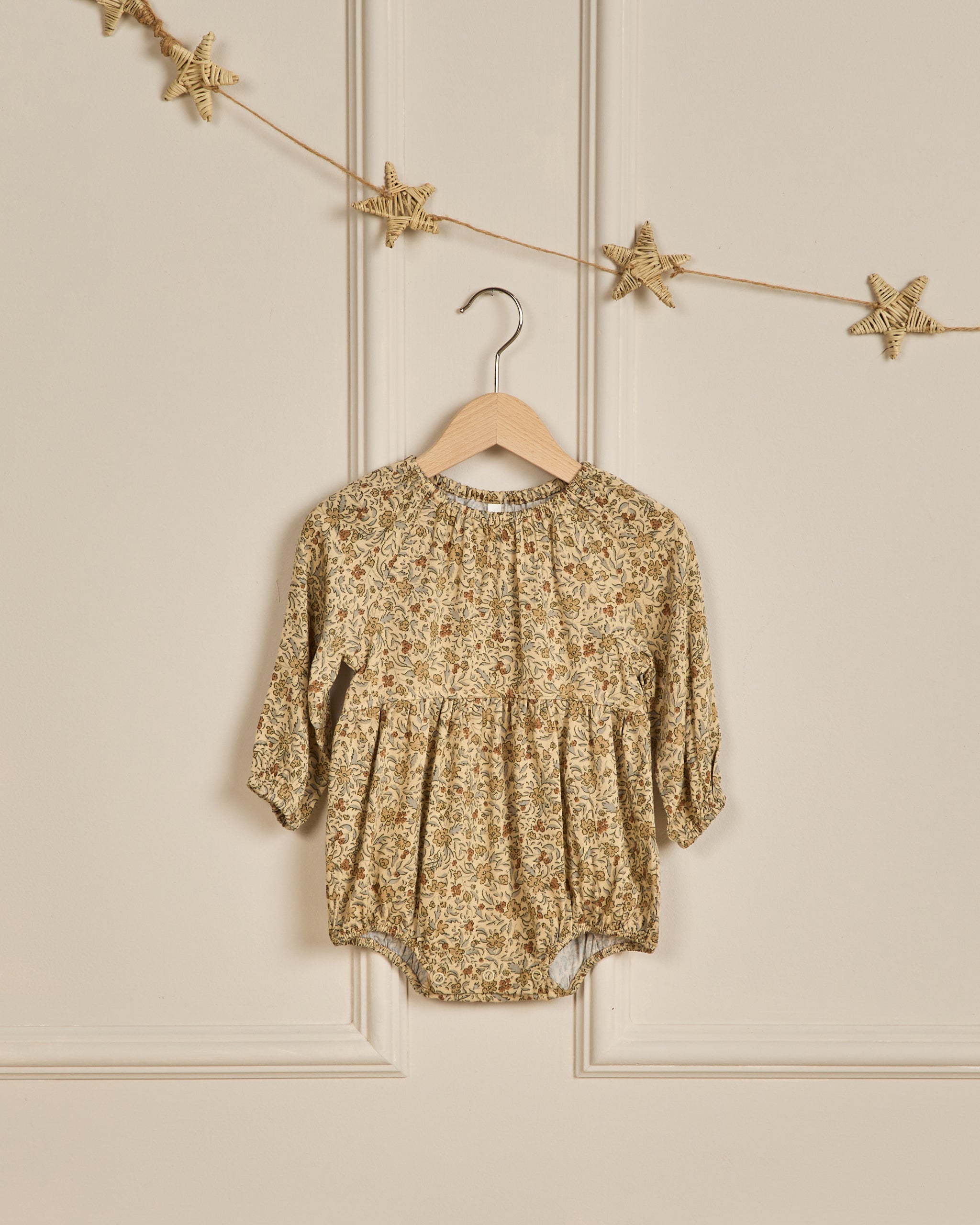 Long Sleeve Bubble Romper || Golden Garden – Rylee + Cru