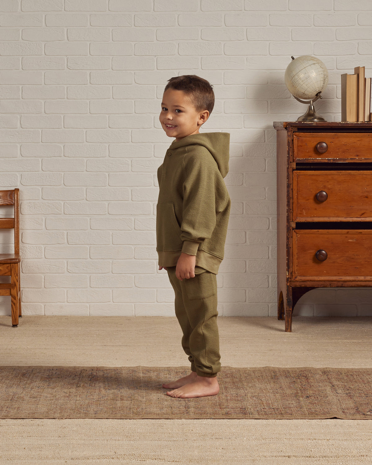 RYLEE + CRU JOGGER SWEATPANTS PALM main image 0