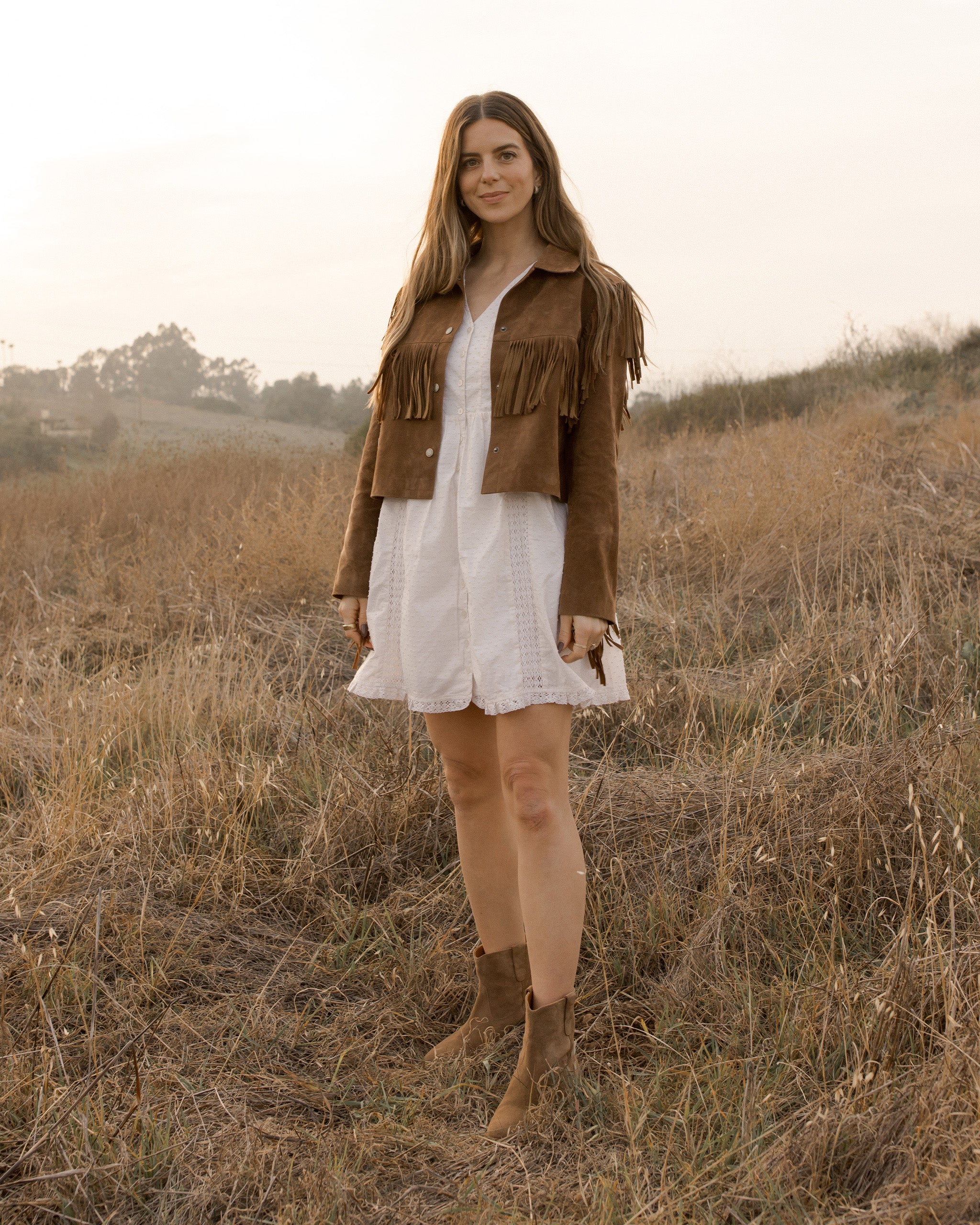 Fringe Jacket | Saddle