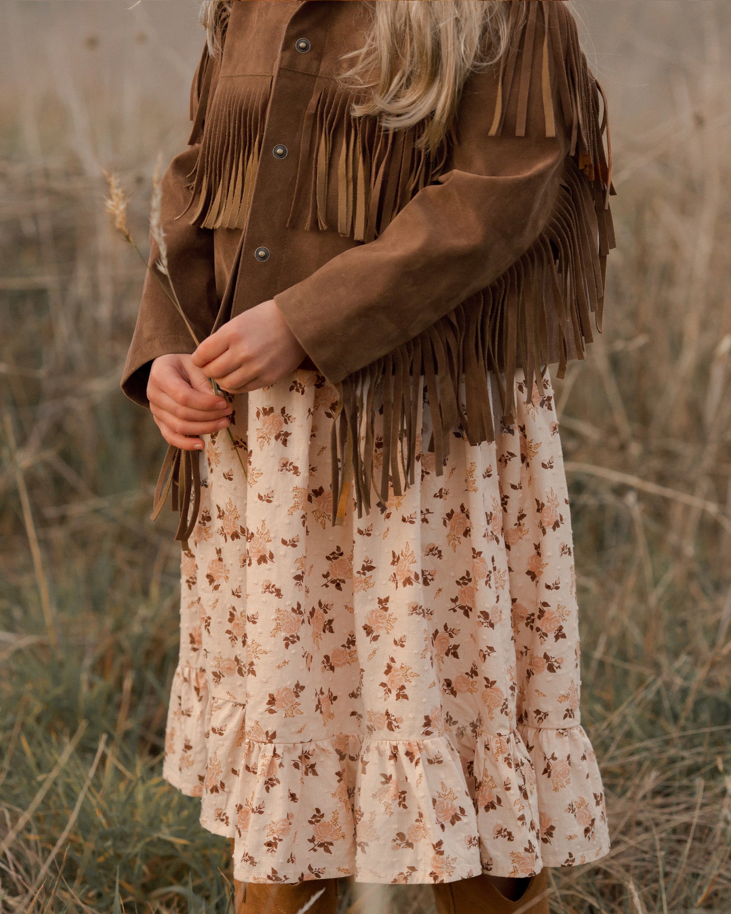 Fringe Jacket || Saddle