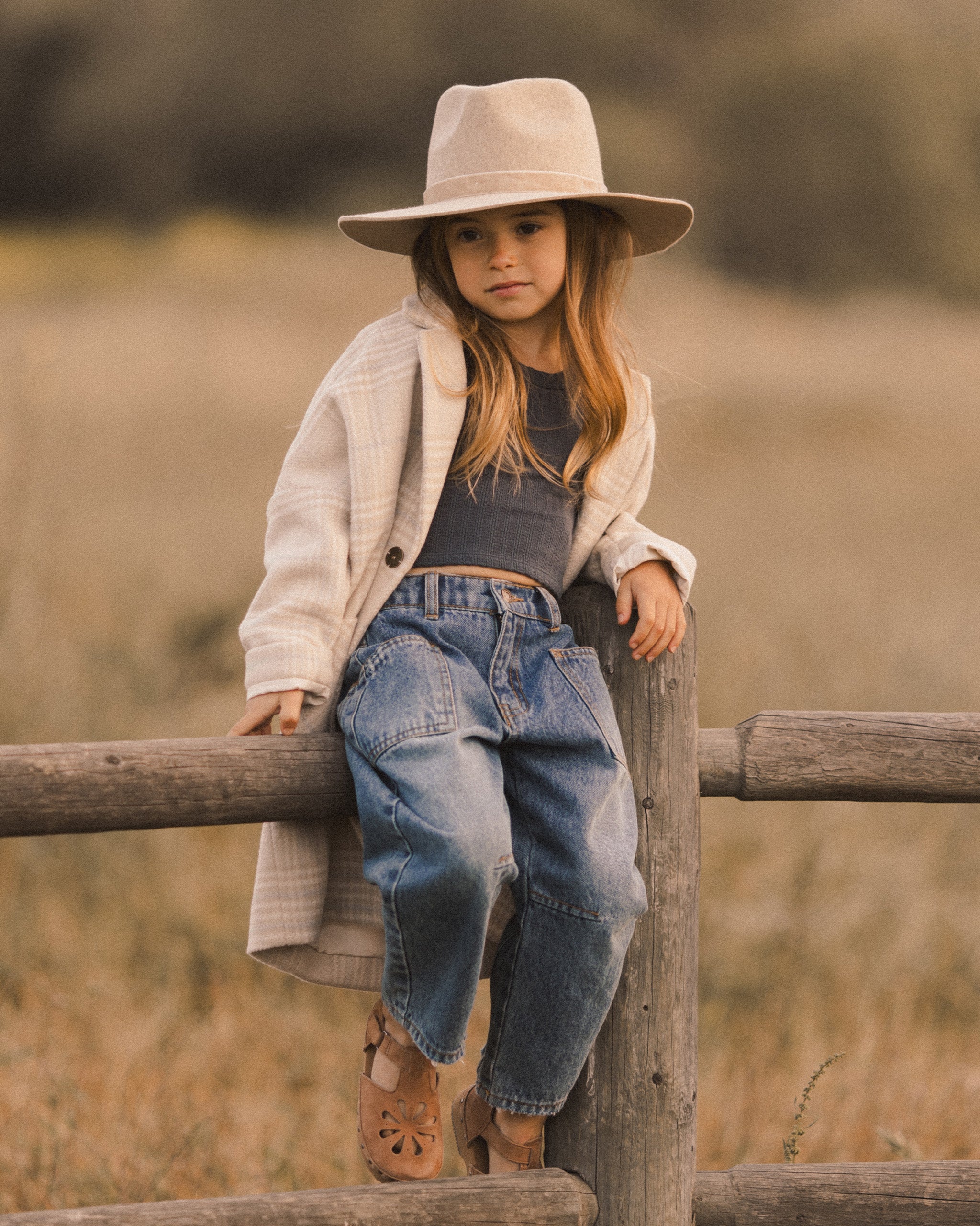 Rancher Hat || Pebble