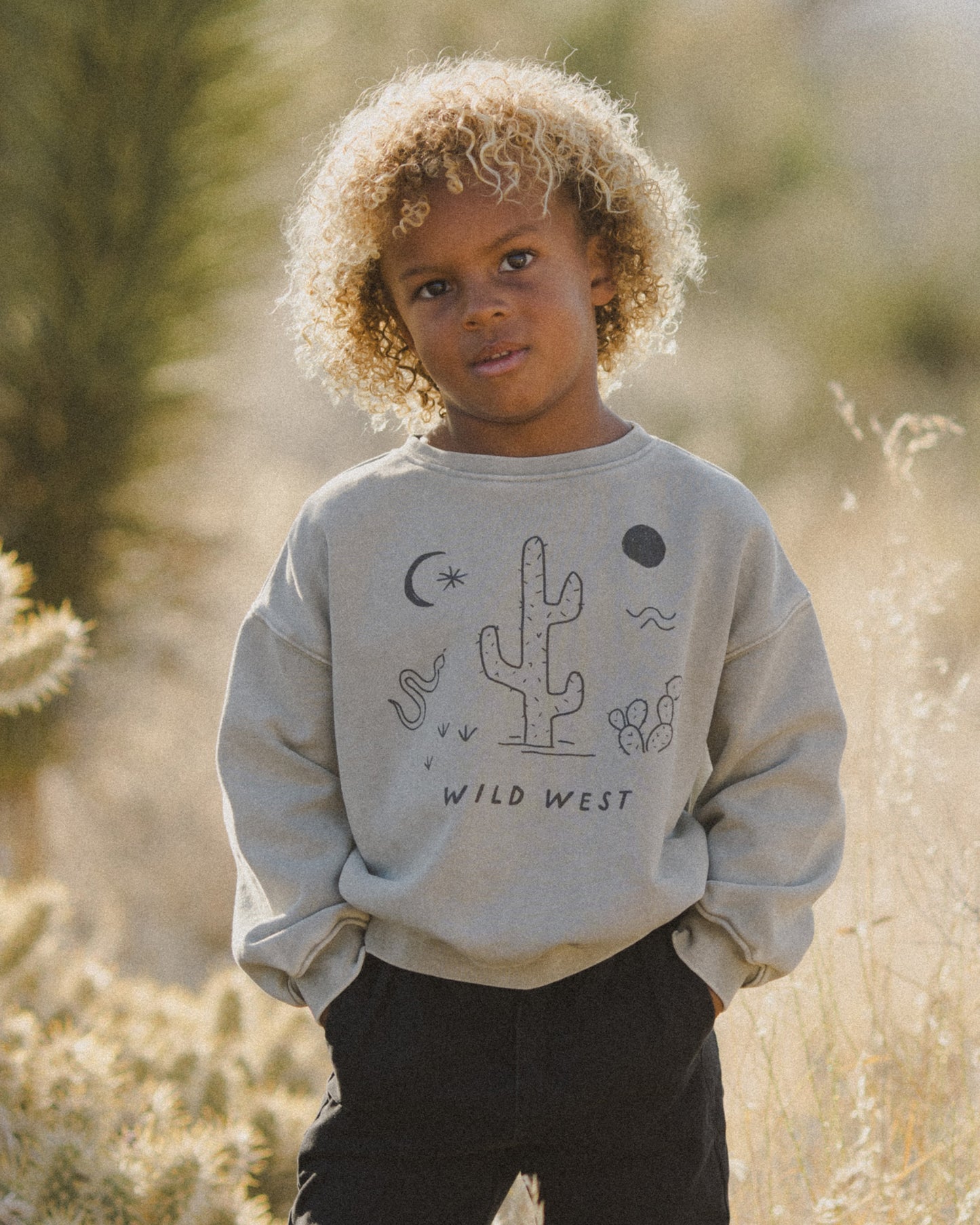 Relaxed Sweatshirt || Wild West