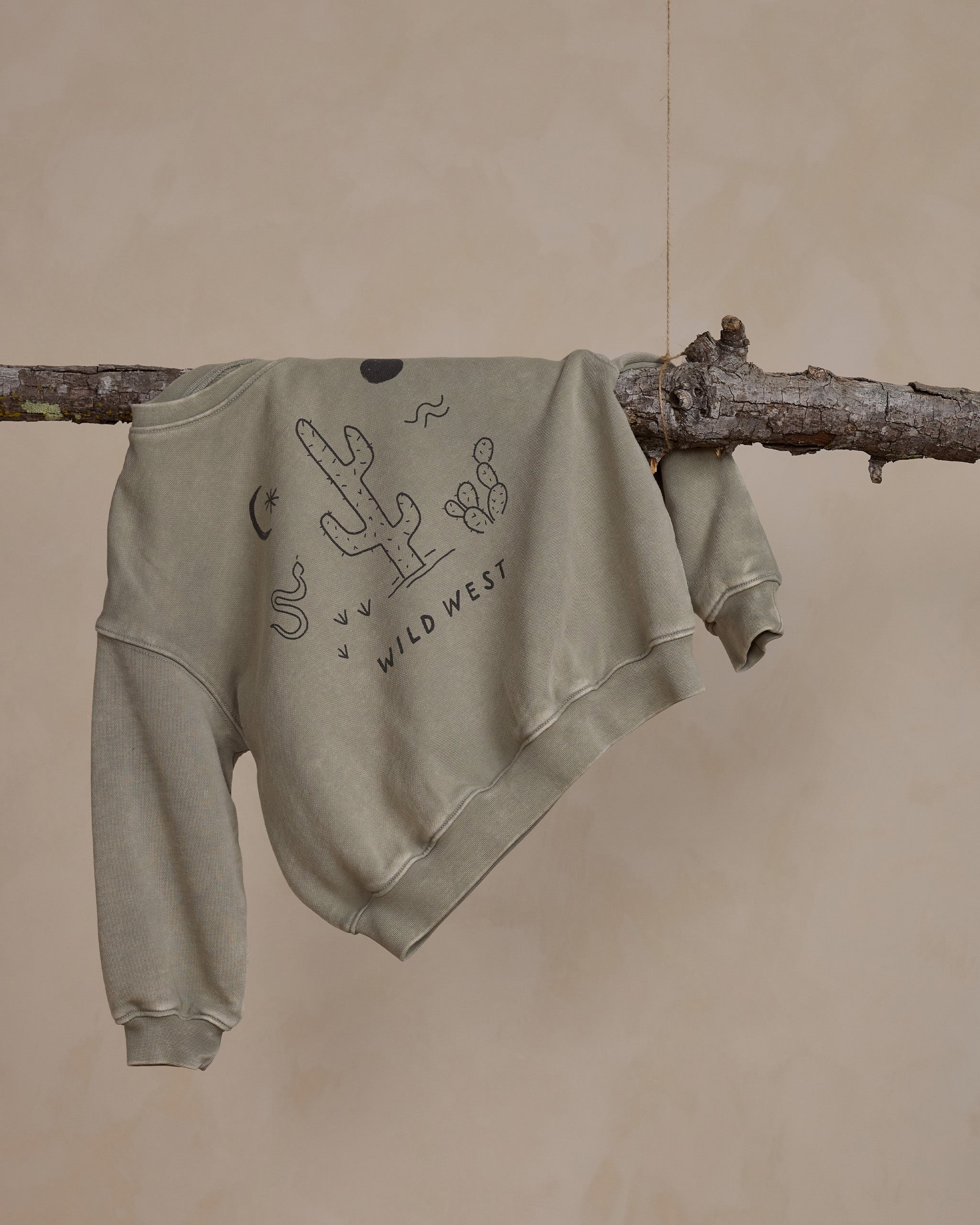 Relaxed Sweatshirt || Wild West