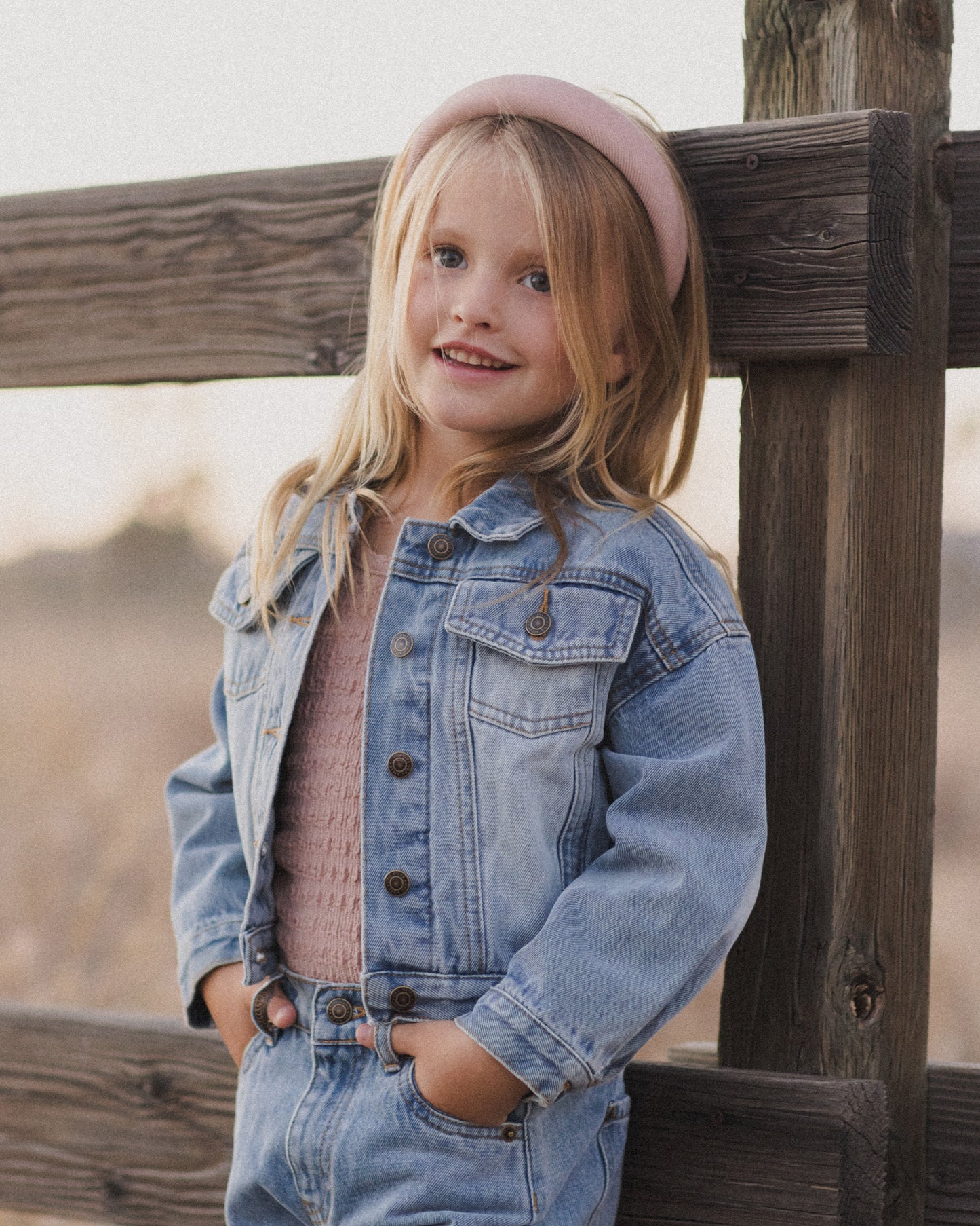 Denim Jacket || Light Washed Denim