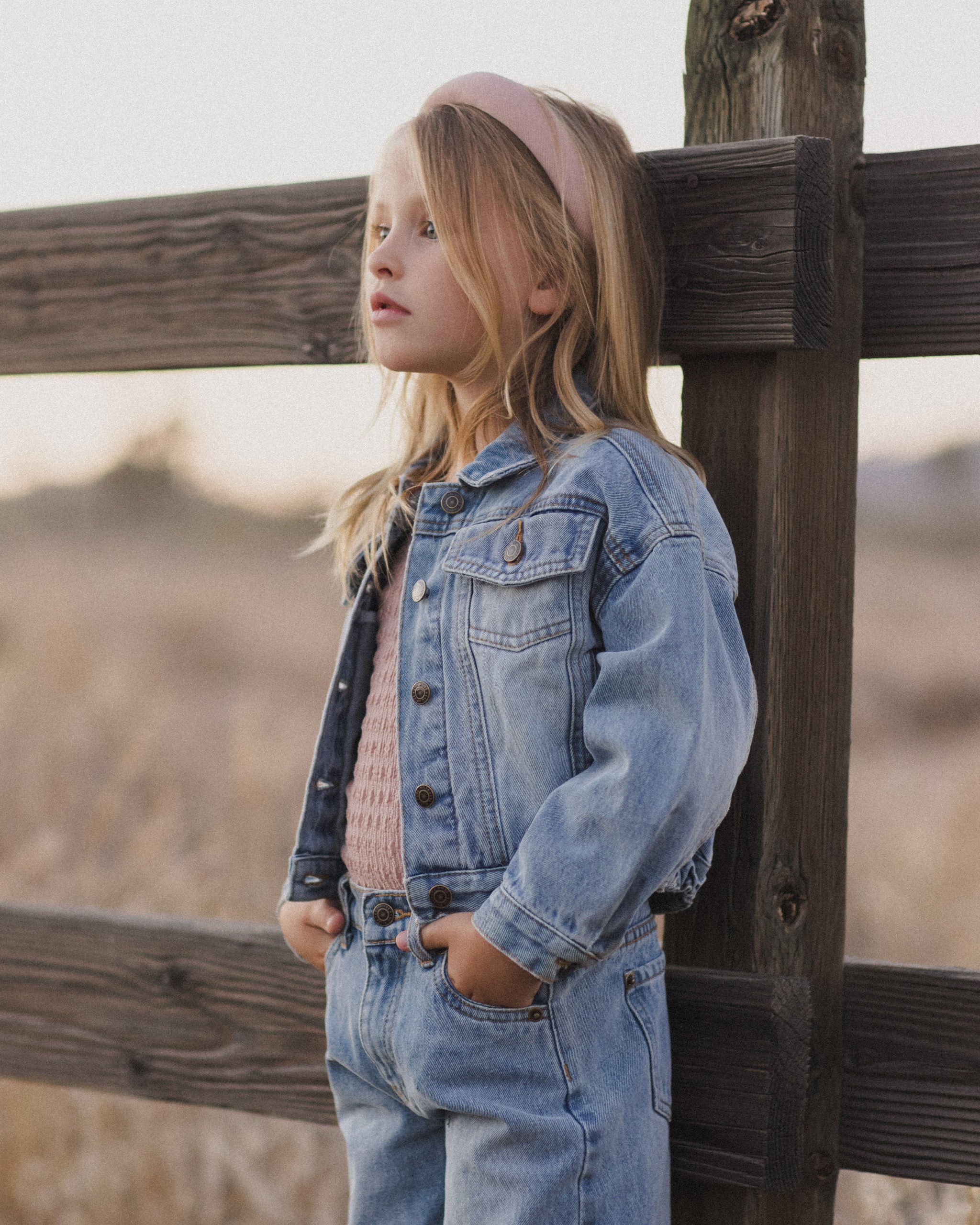 Denim Jacket || Light Washed Denim