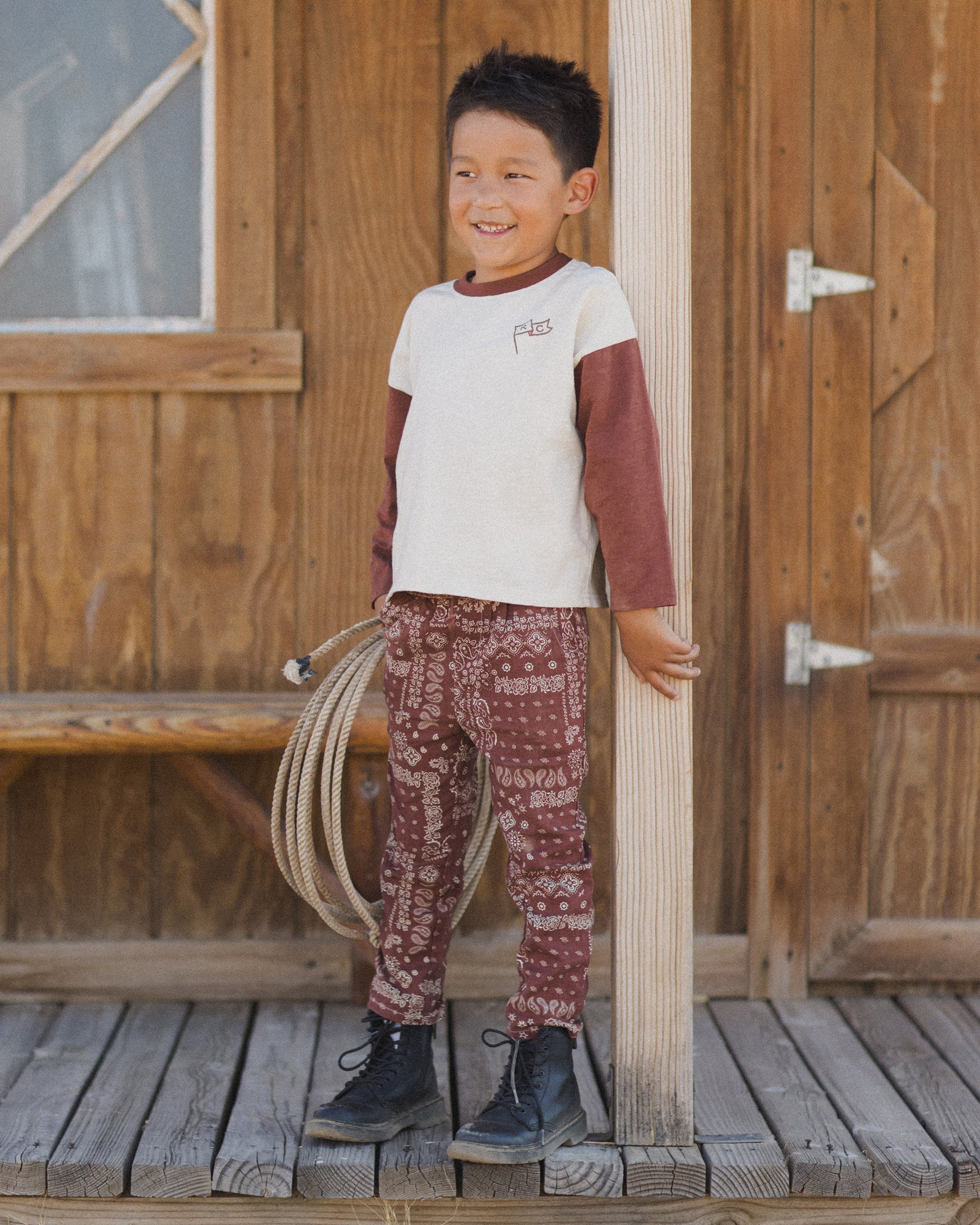 Ethan Trouser || Brick Bandana