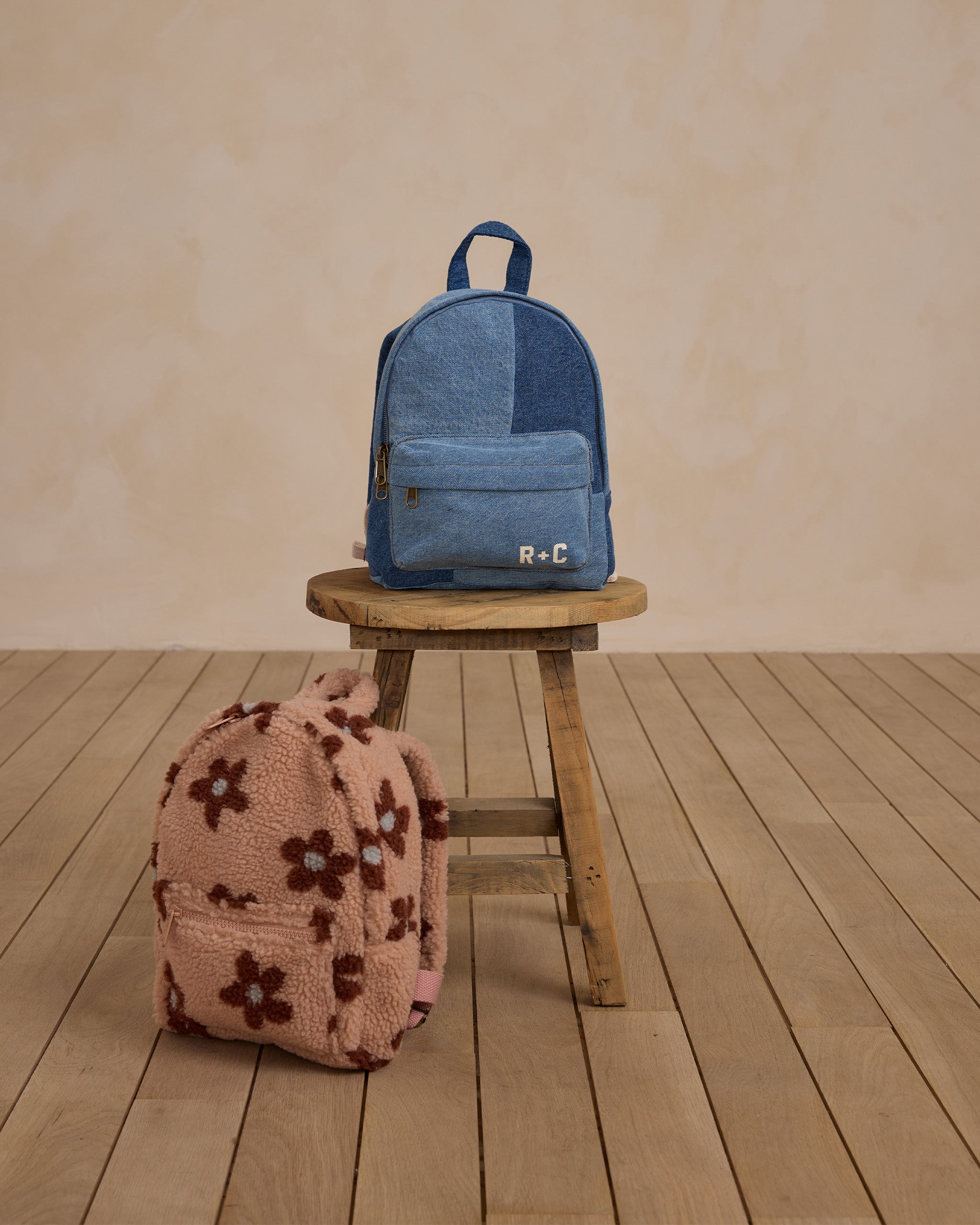 Mini Backpack || Pink Daisy