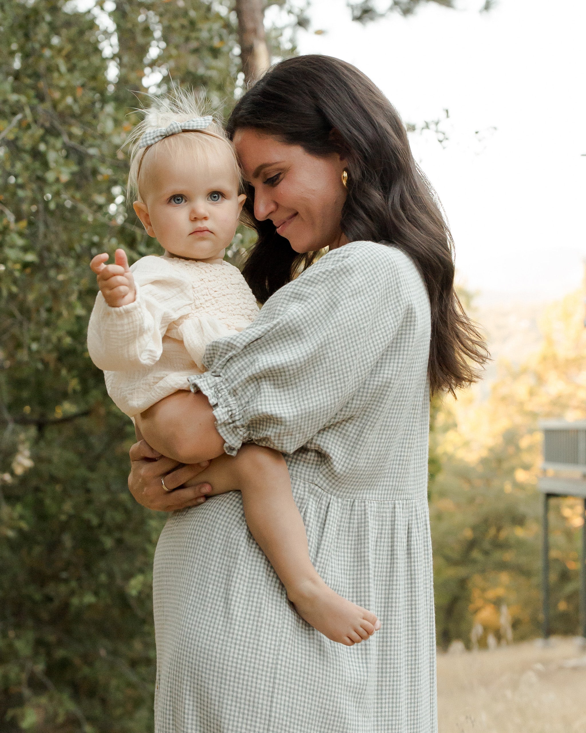 Mandi Dress | Forest Gingham