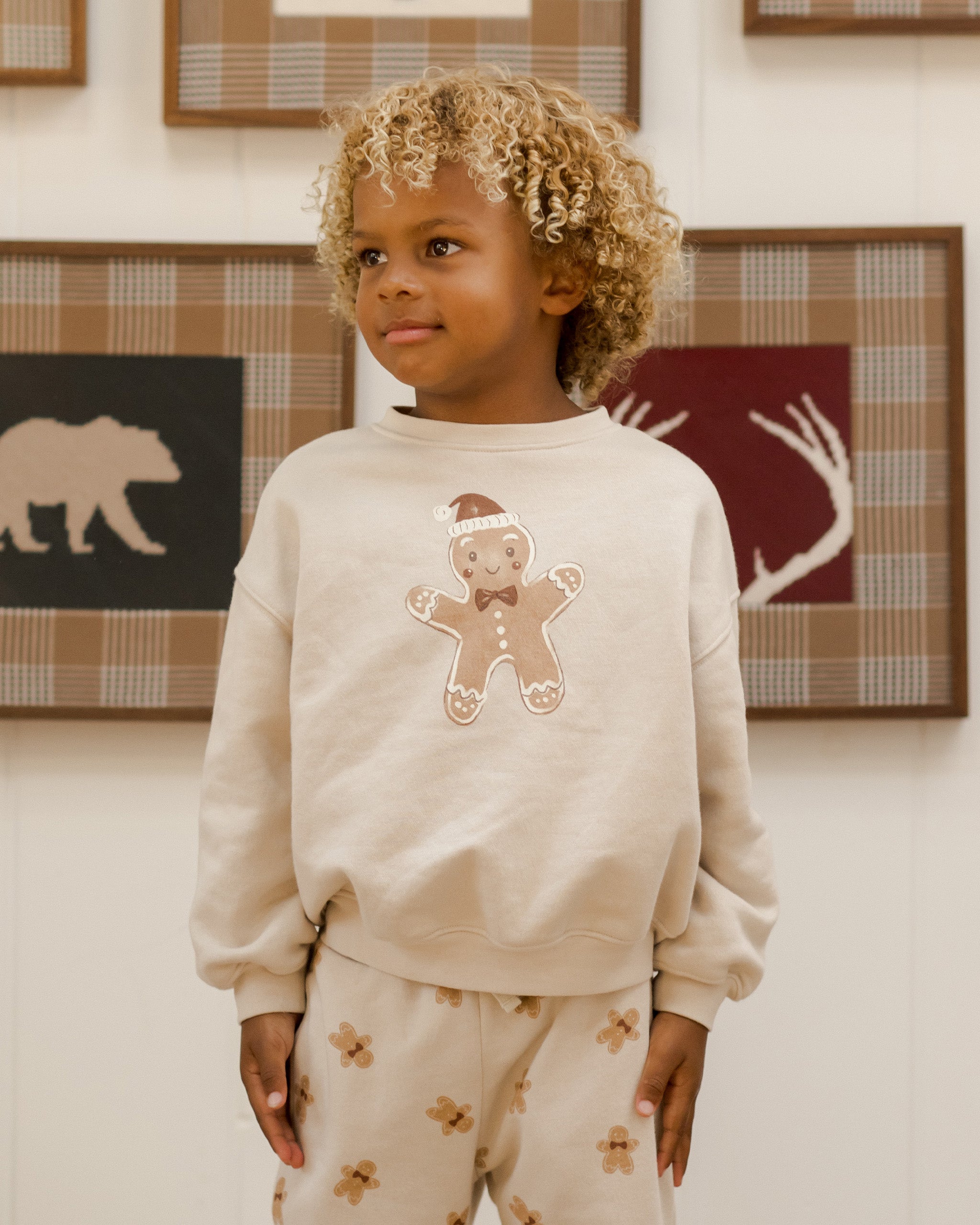 Rylee and Cru Fleece Long John Gingerbread buy 18-24