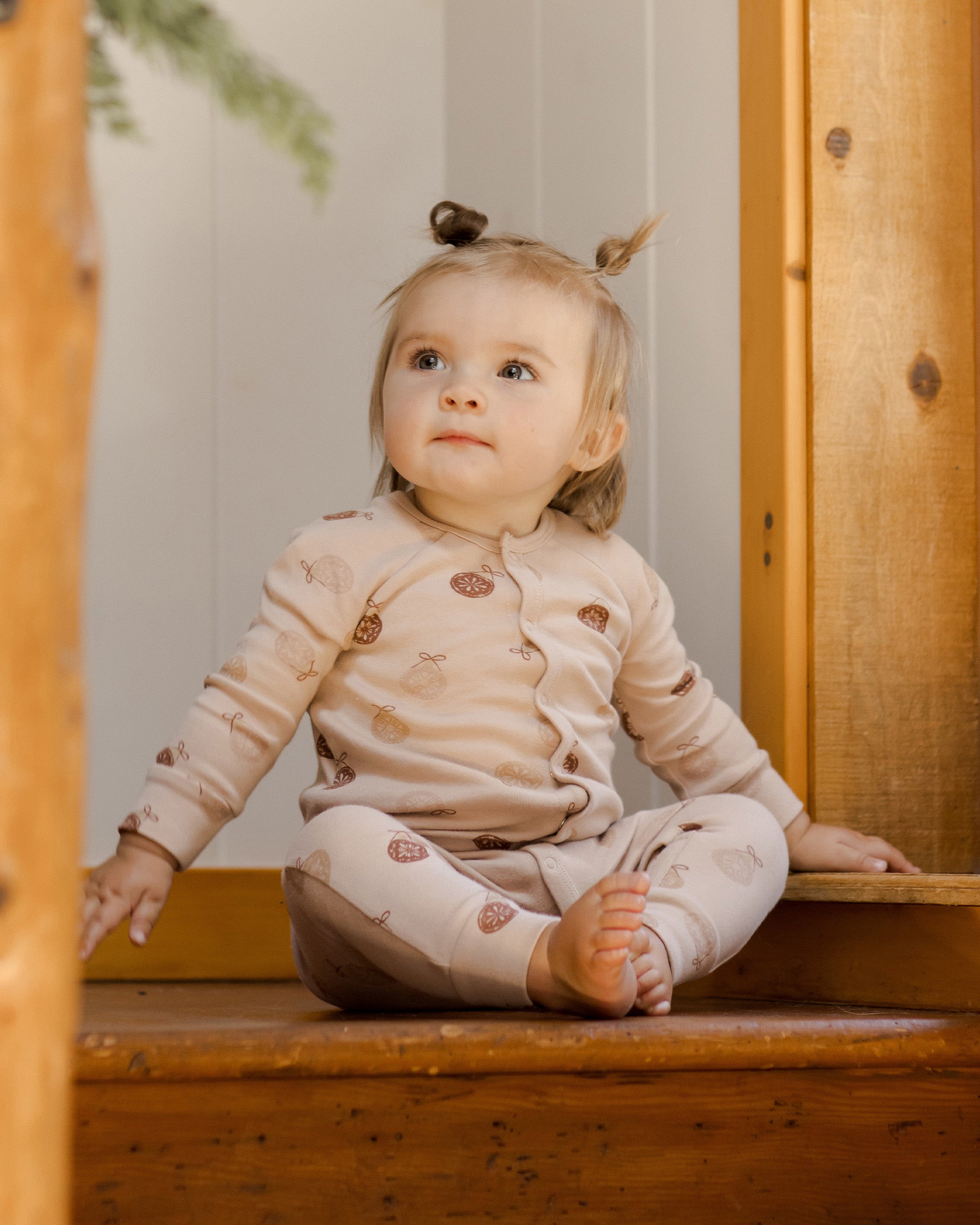 Organic Long John Pajamas || Ornaments