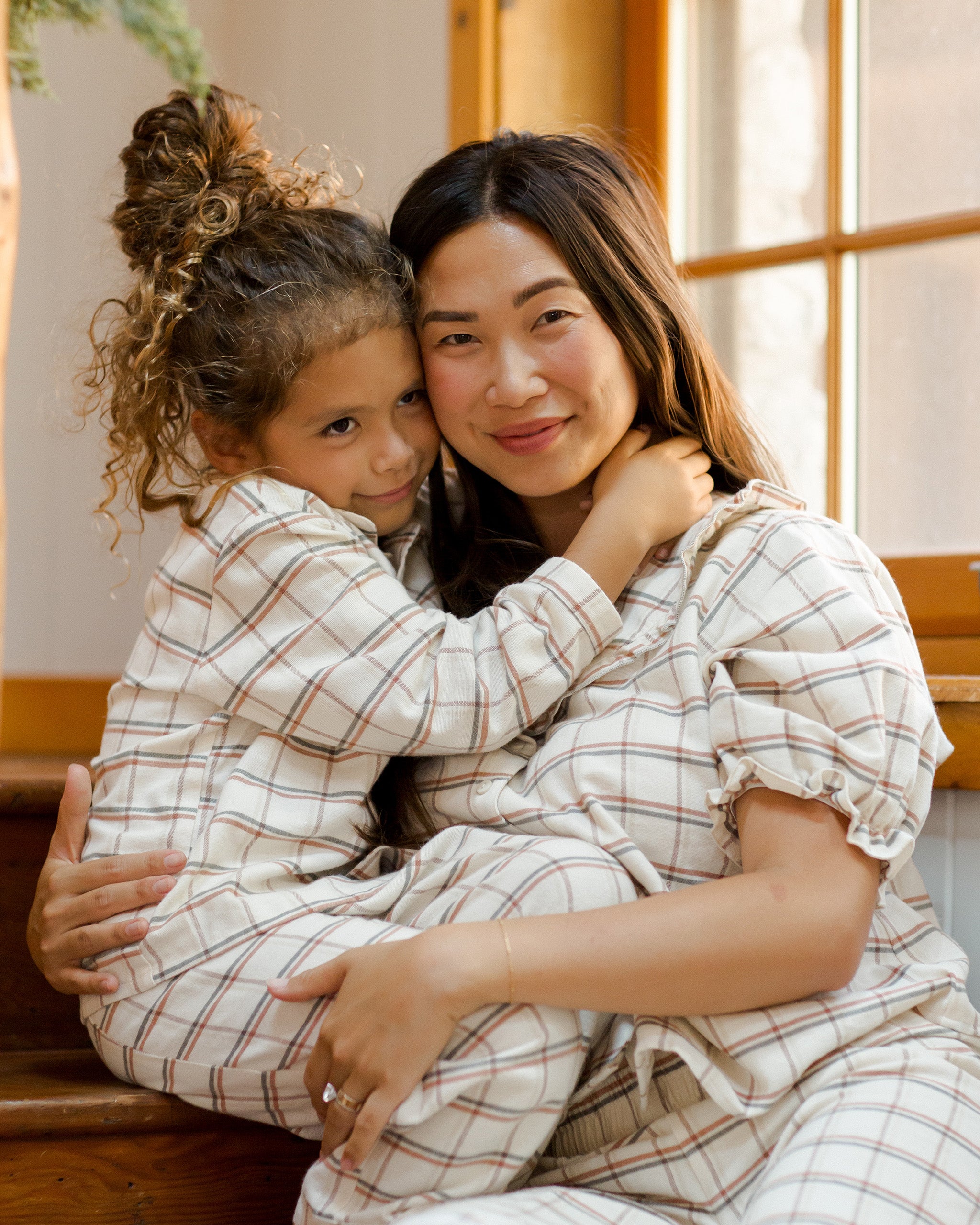 Ruffle Pajamas | Holiday Plaid