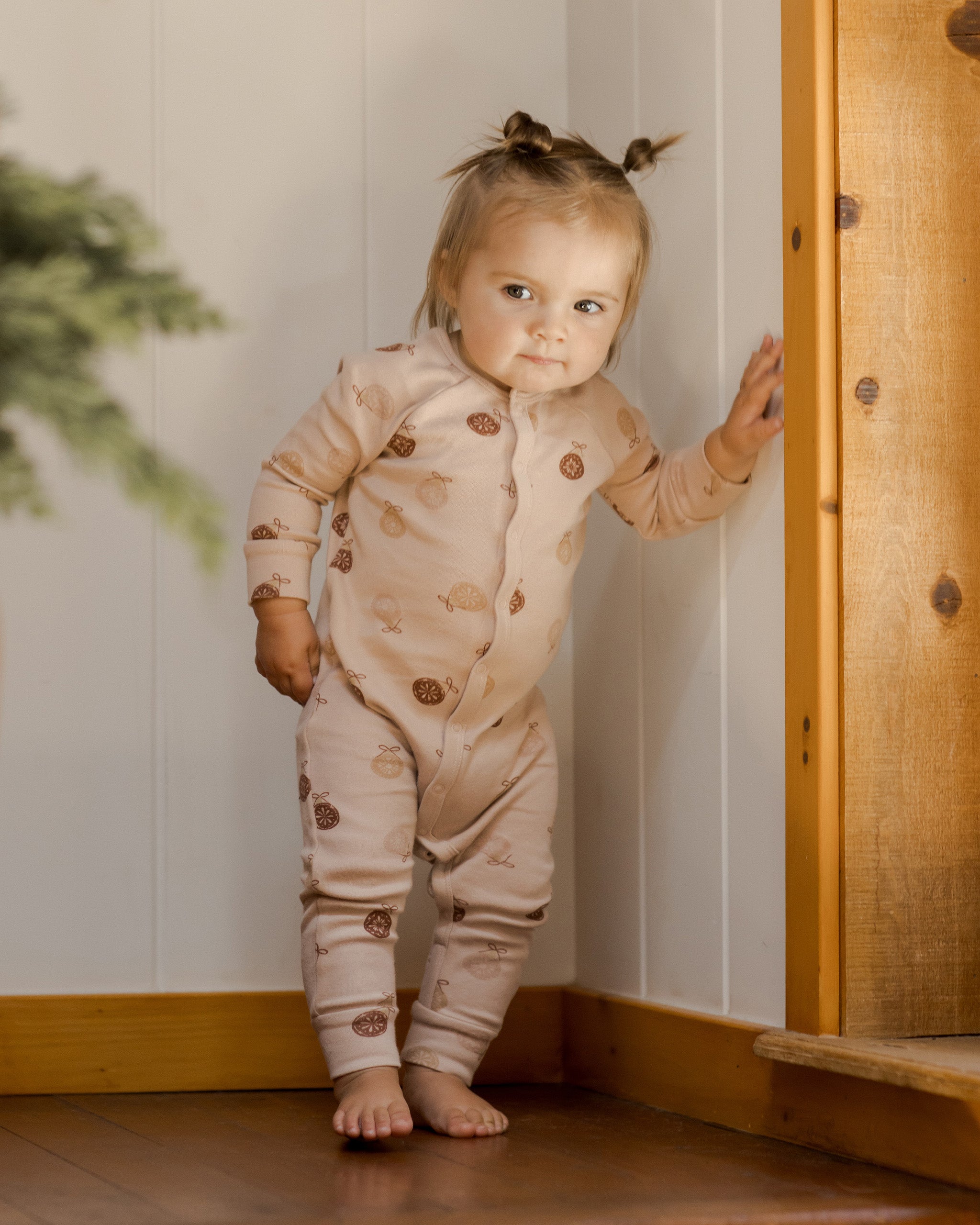 Organic Long John Pajamas || Ornaments