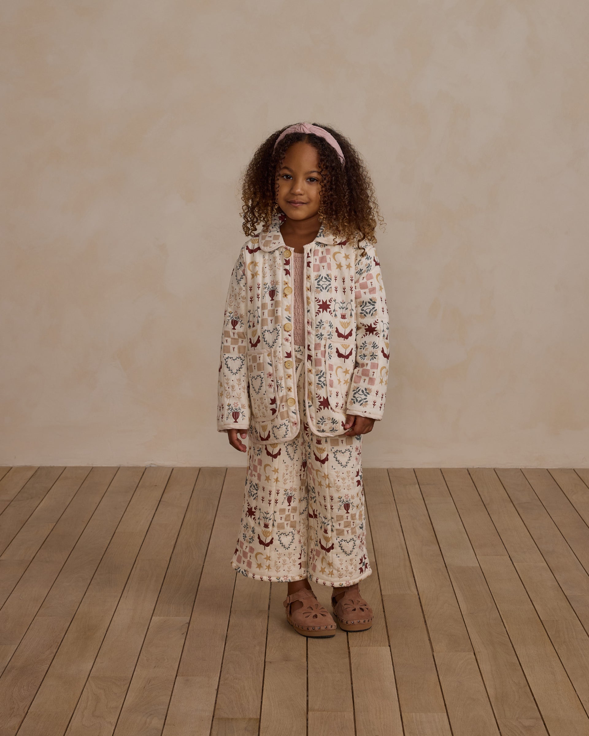 Rylee + Cru Jogger Pant in Brick Moons main image 1
