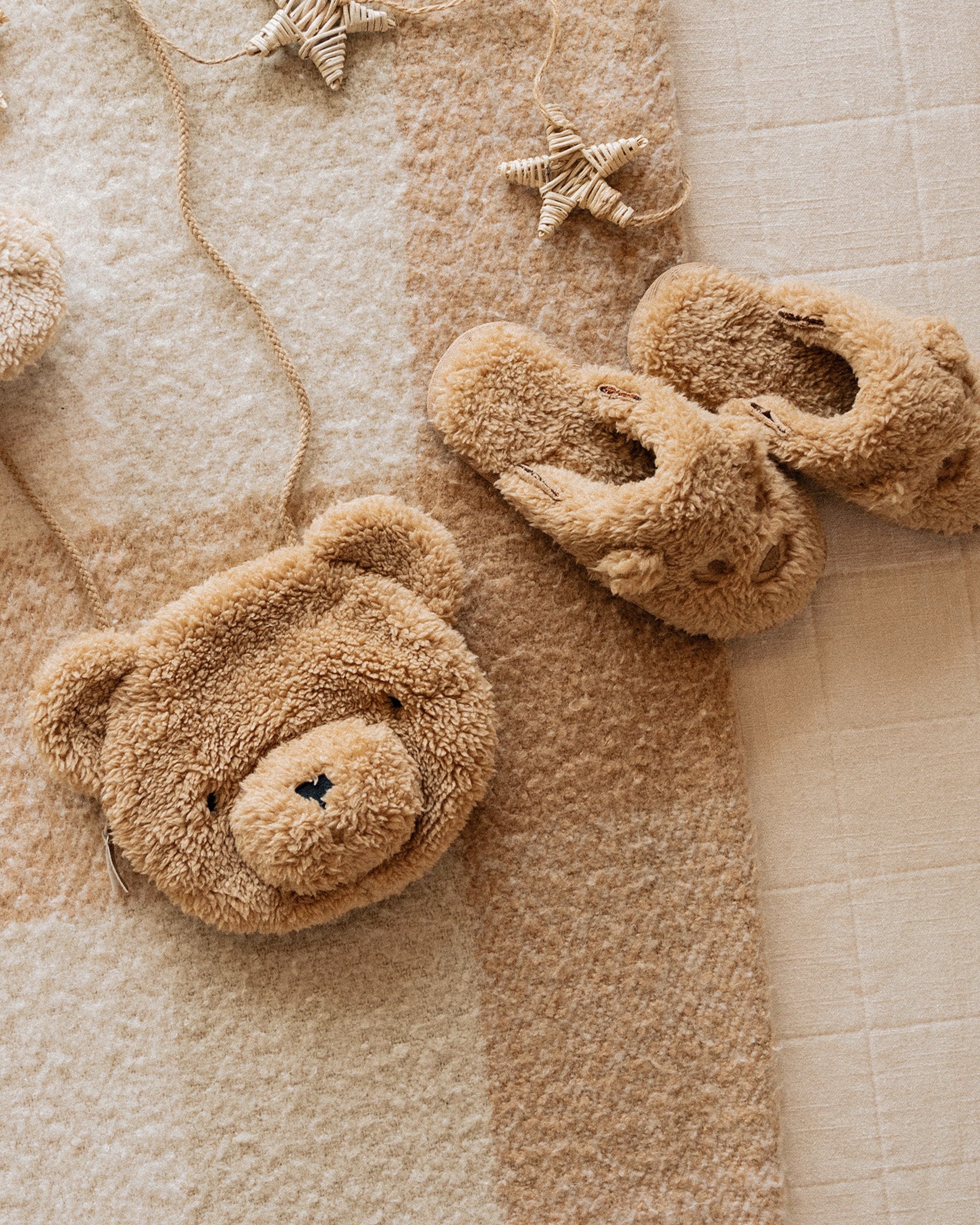 Bear Purse Gold – Rylee + Cru