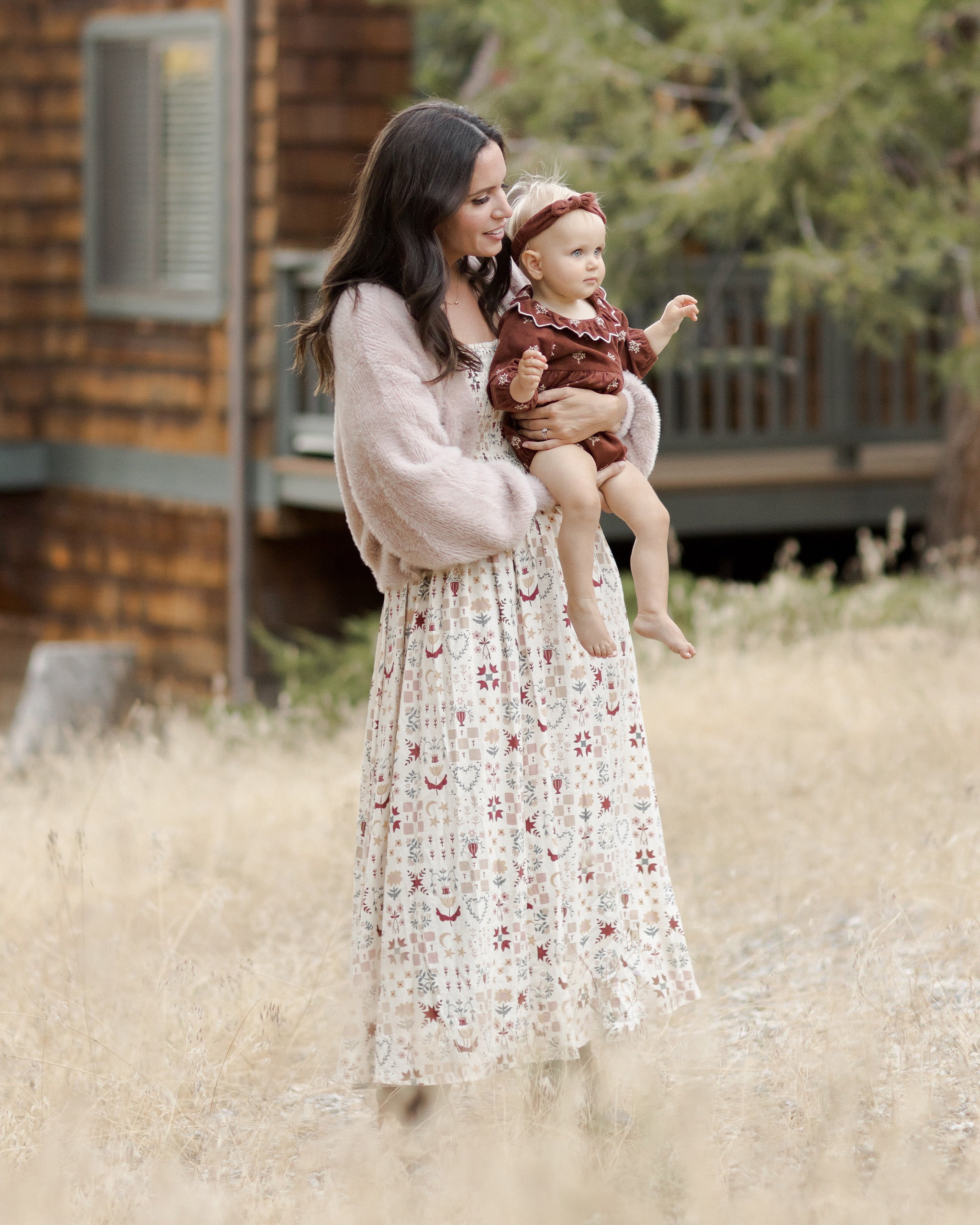 Mum and baby christmas dress best sale