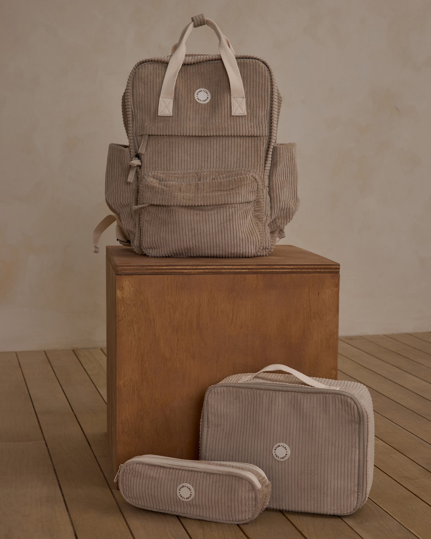 Lunch Bag || Pebble Corduroy