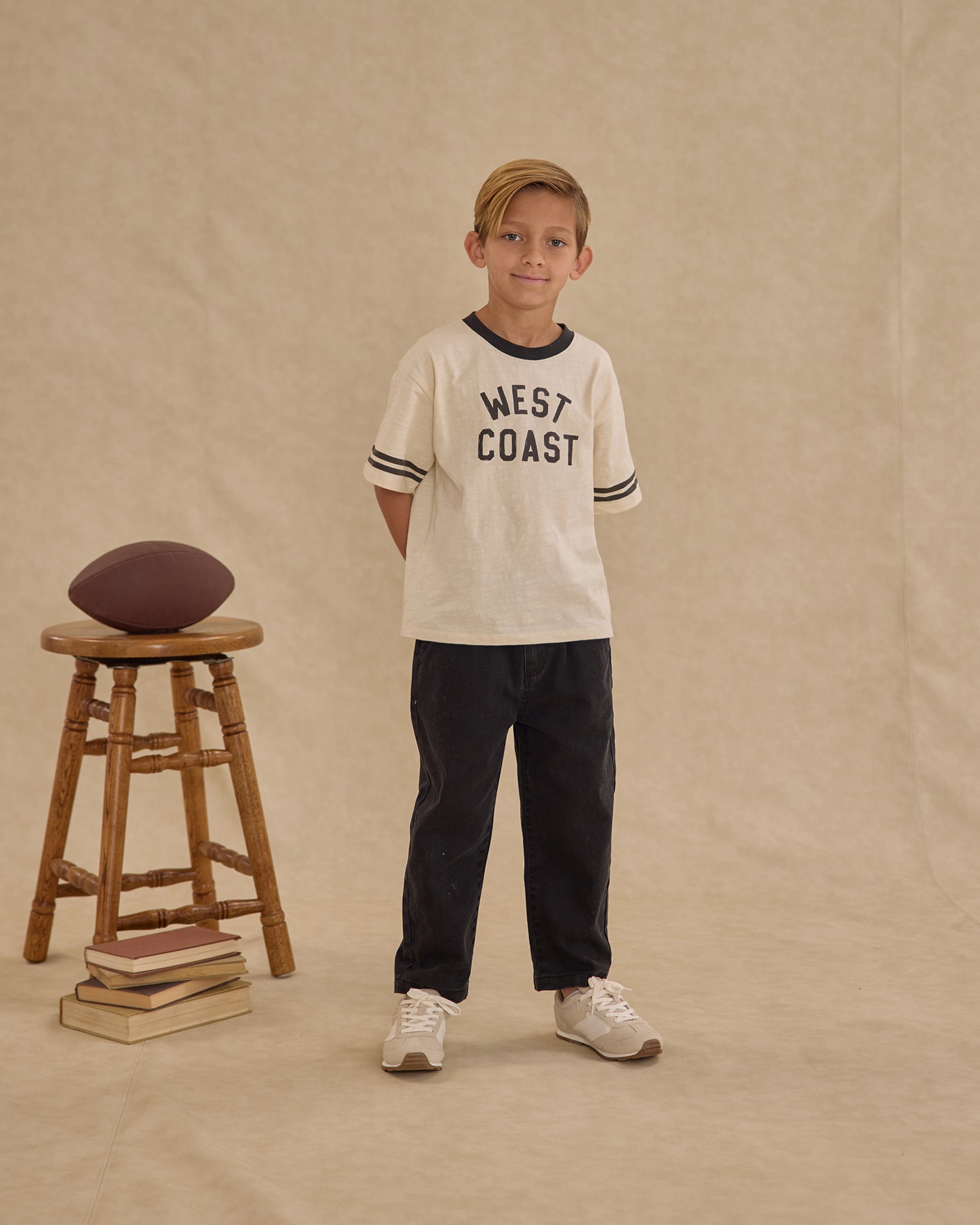 Varsity Tee || West Coast - Rylee + Cru | Kids Clothes | Trendy Baby Clothes | Modern Infant Outfits |